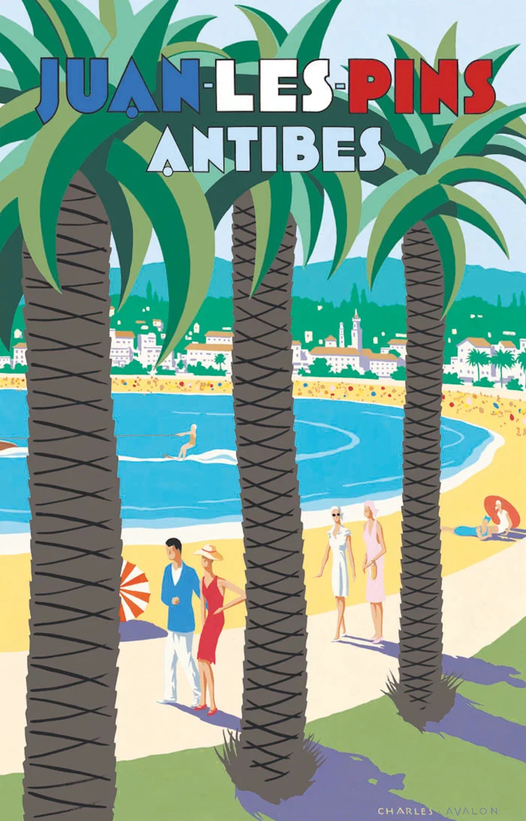 Juan-les-Pins - Antibes Poster