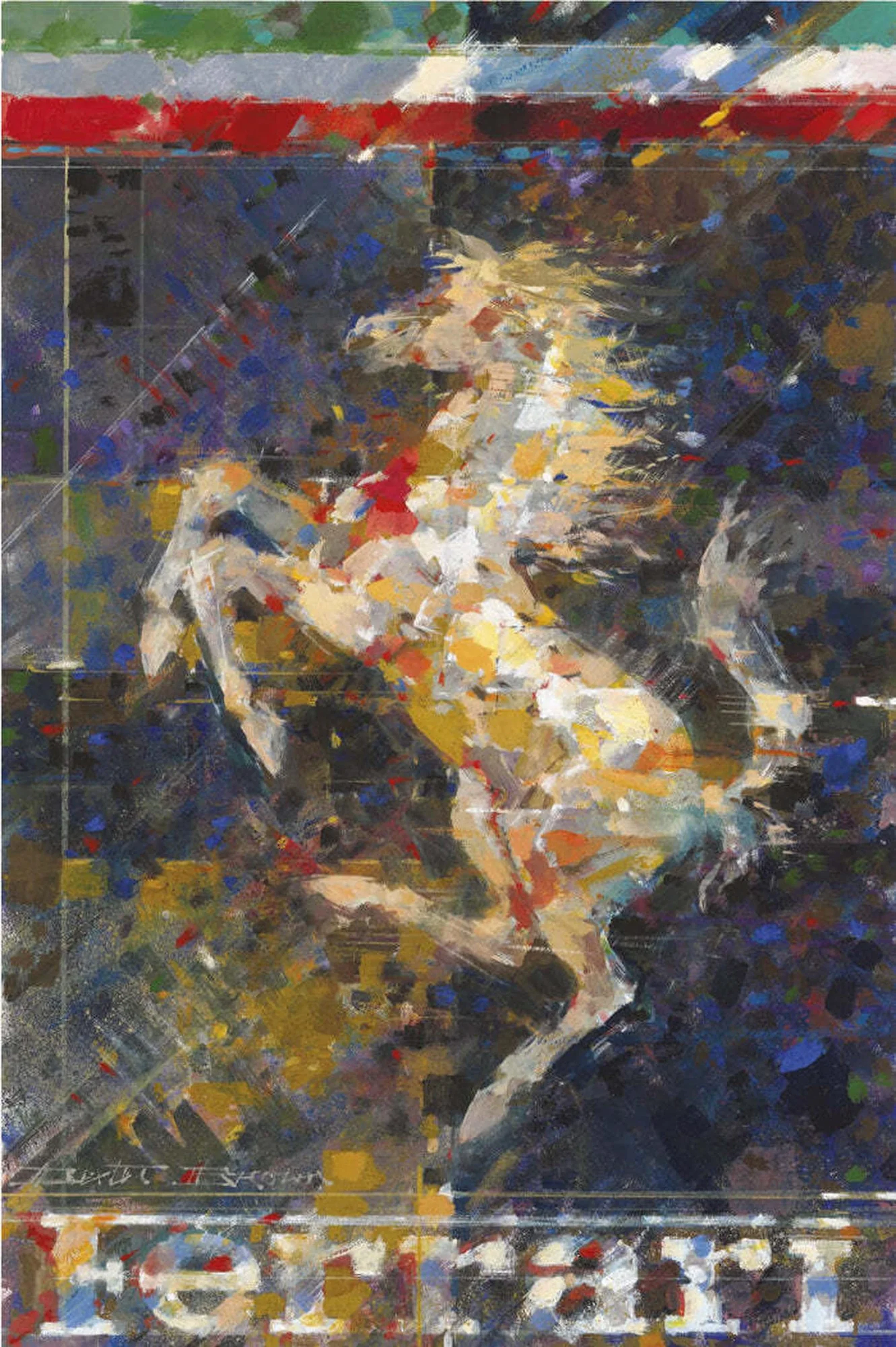 Cavallino Rampante Poster