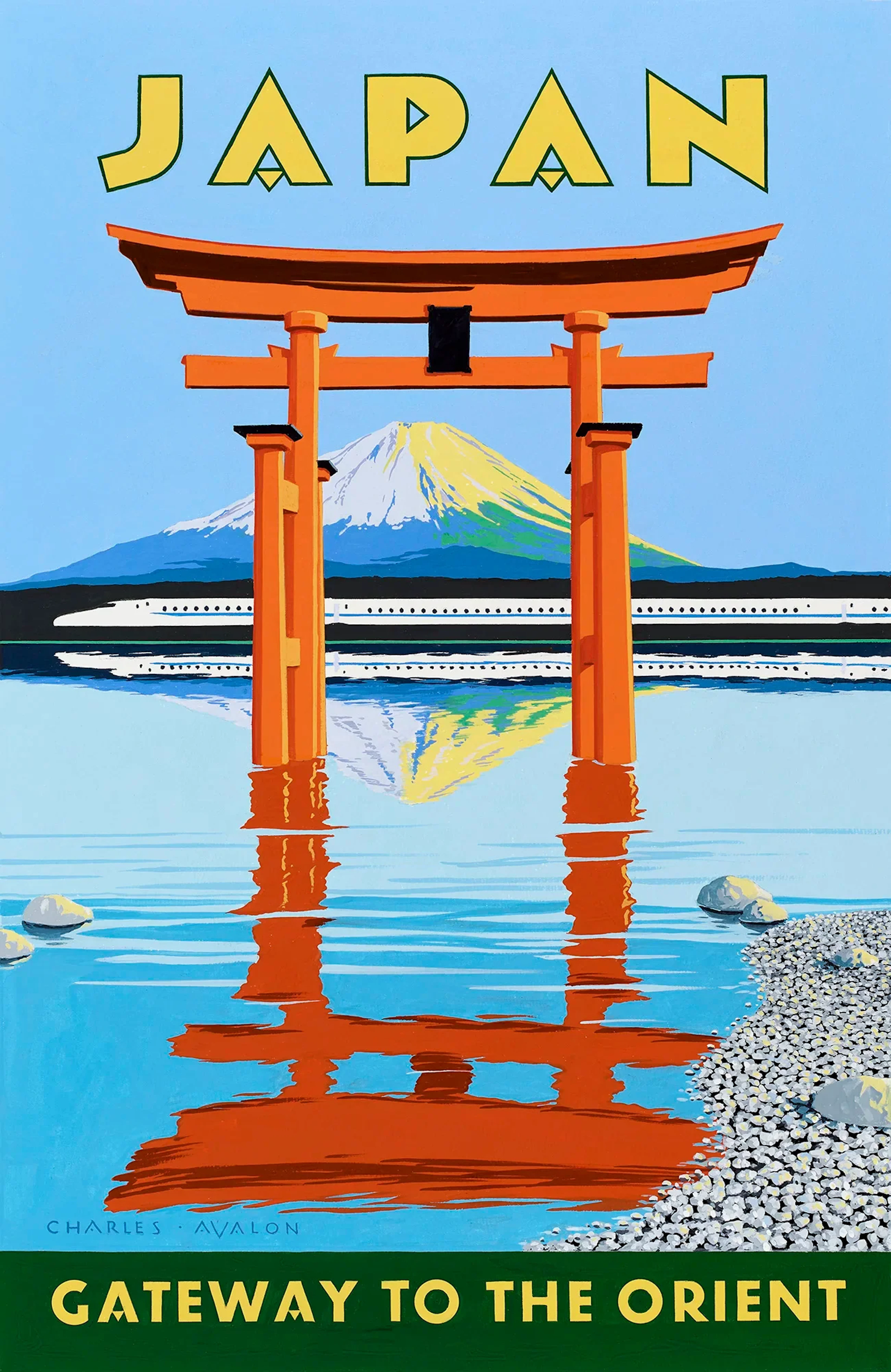 Japan - Gateway to the Orient Poster