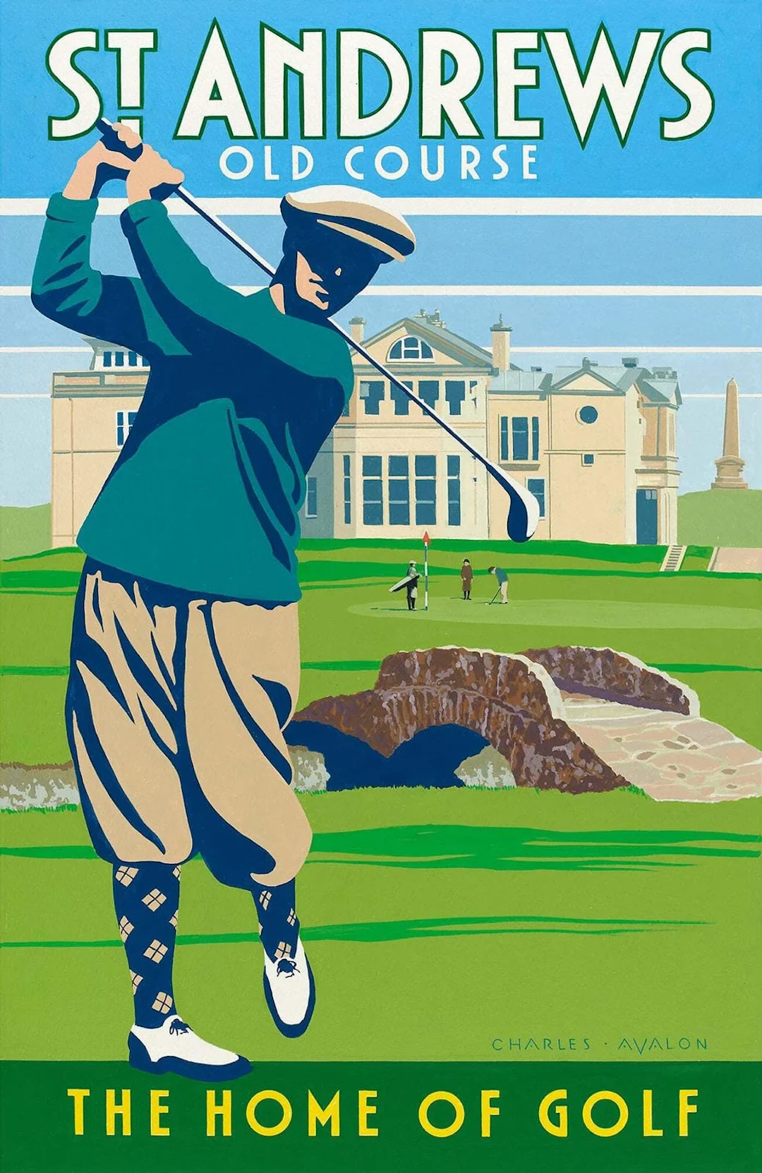 St Andrews Poster