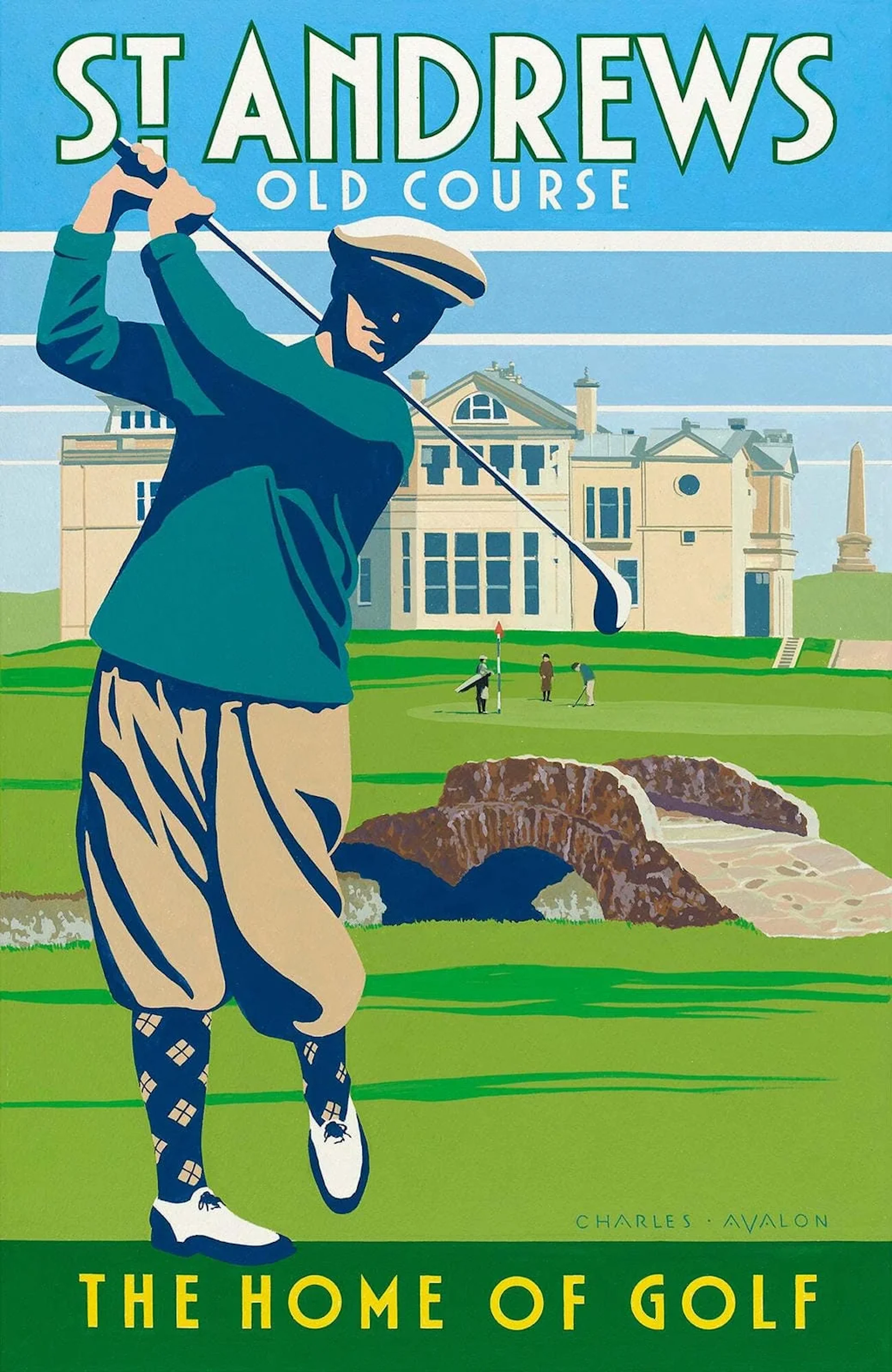 St Andrews Poster