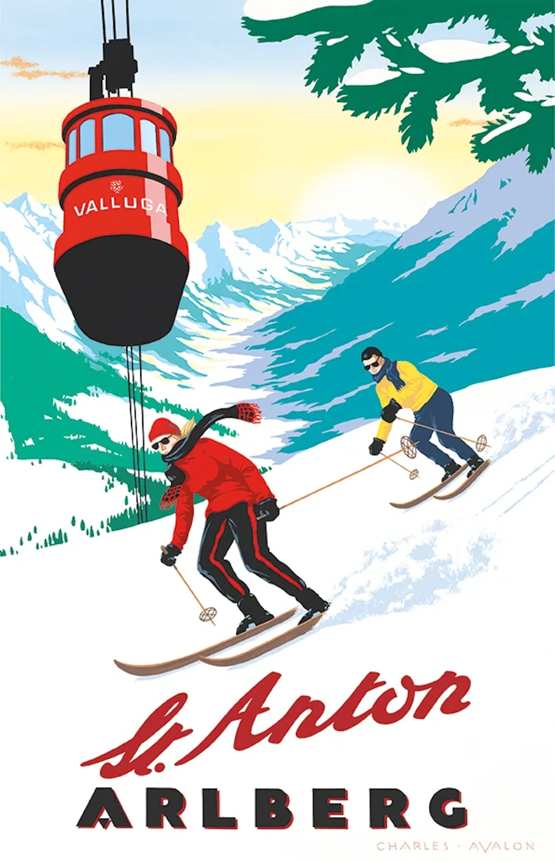 St. Anton: 'Majestic Valley' Poster