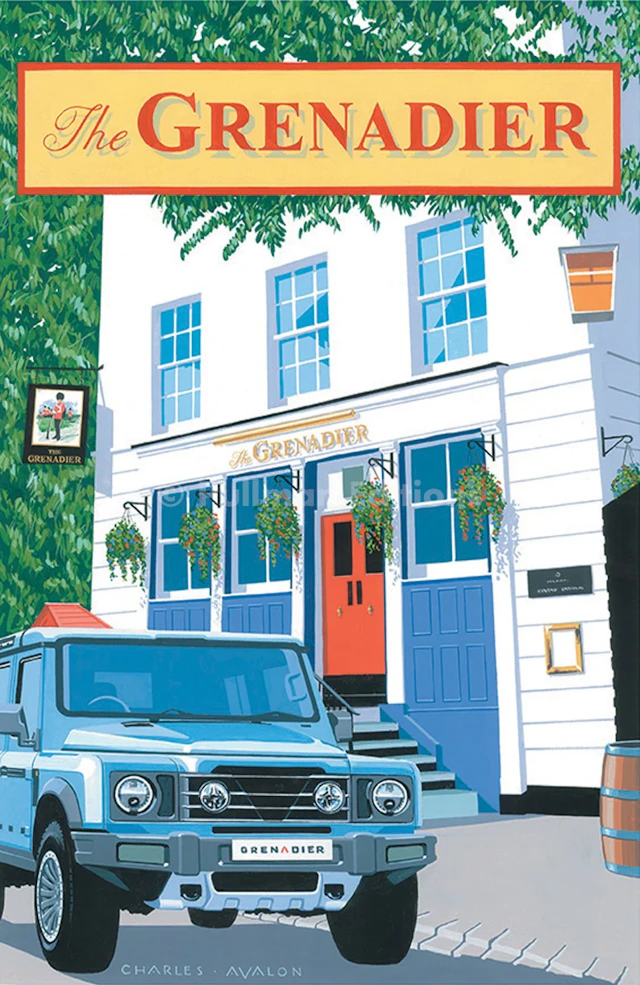 The Grenadier Pub Poster