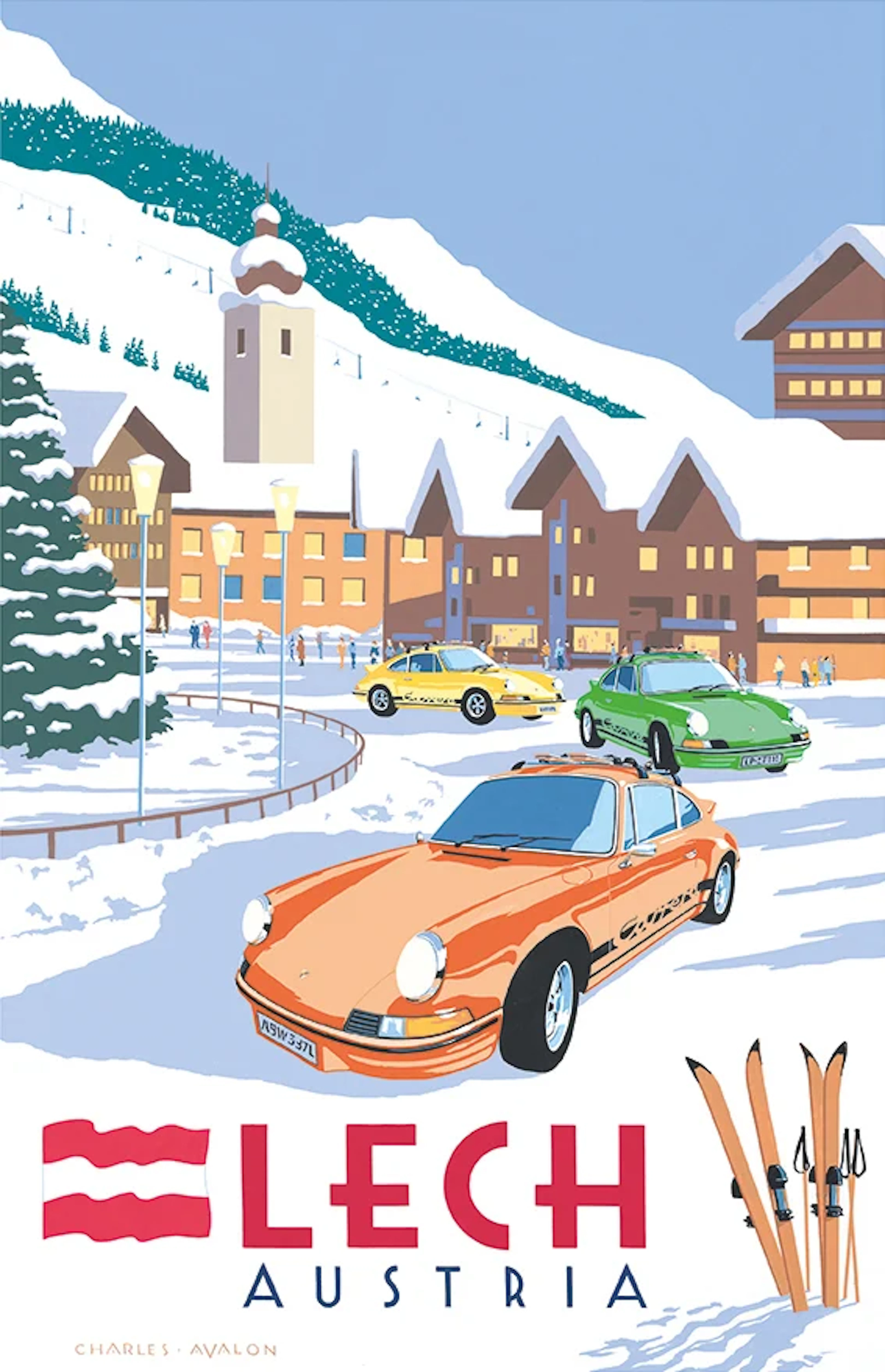 Porsche 2.7 Carrera RS - Lech Poster
