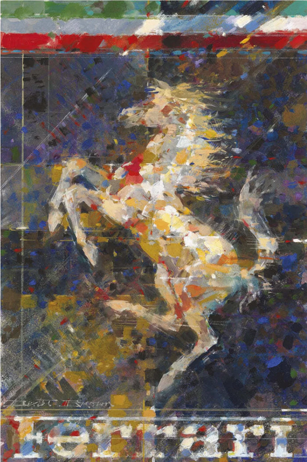 Cavallino Rampante Poster