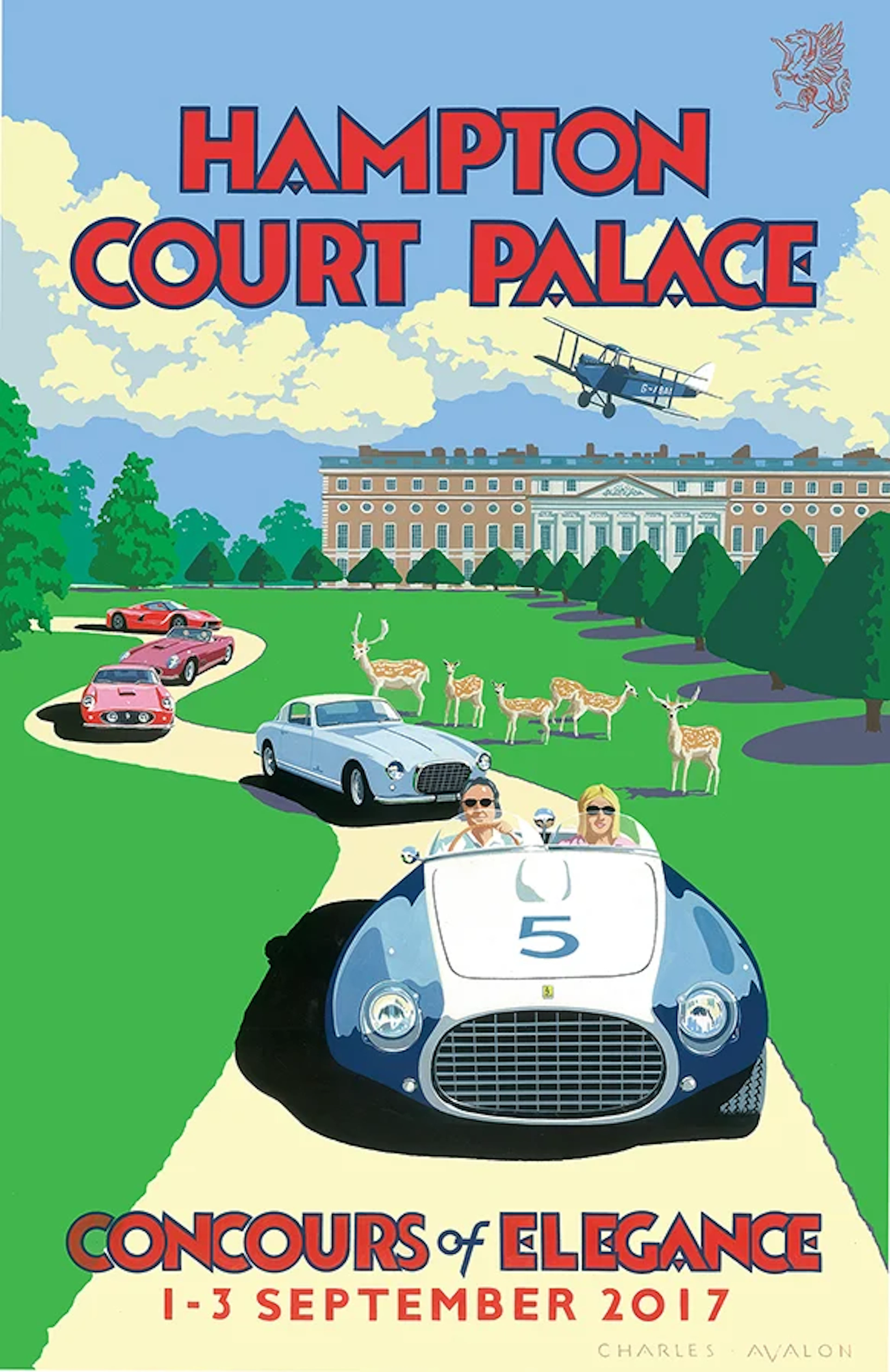 Hampton Court Concours of Elegance 2017 Poster