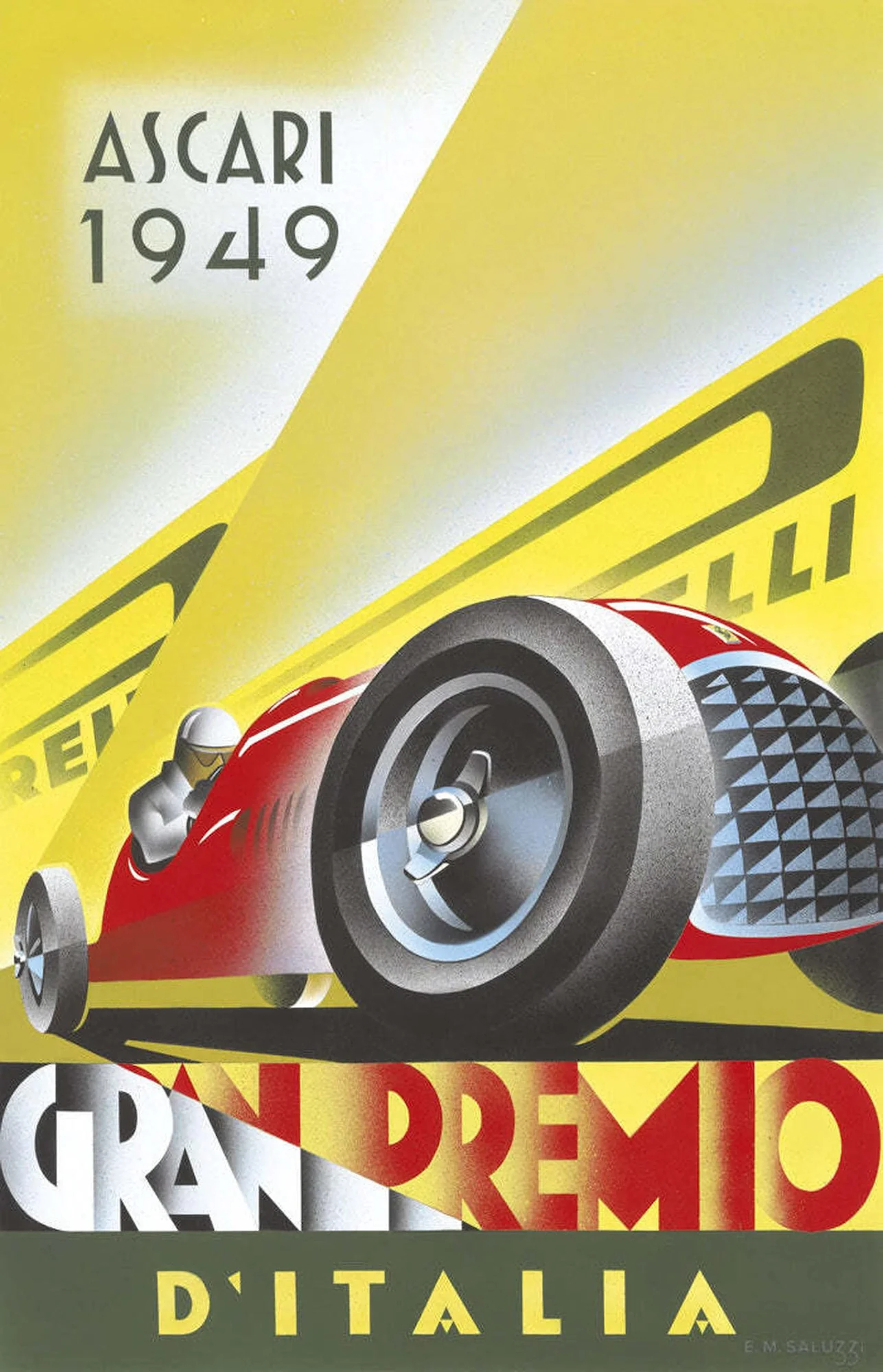 1949 Gran Premio d'Italia Poster