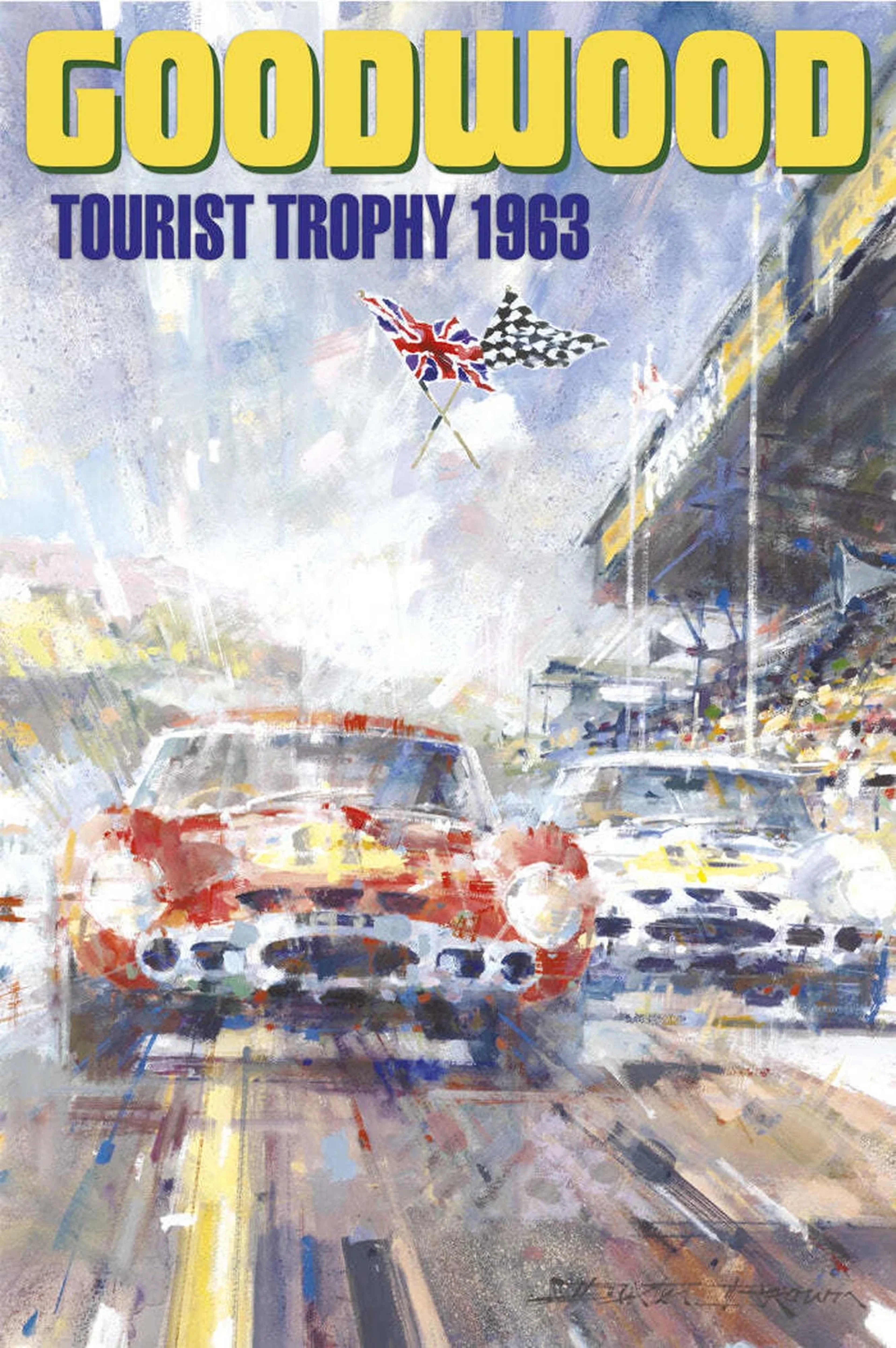 1963 Goodwood Tourist Trophy Poster