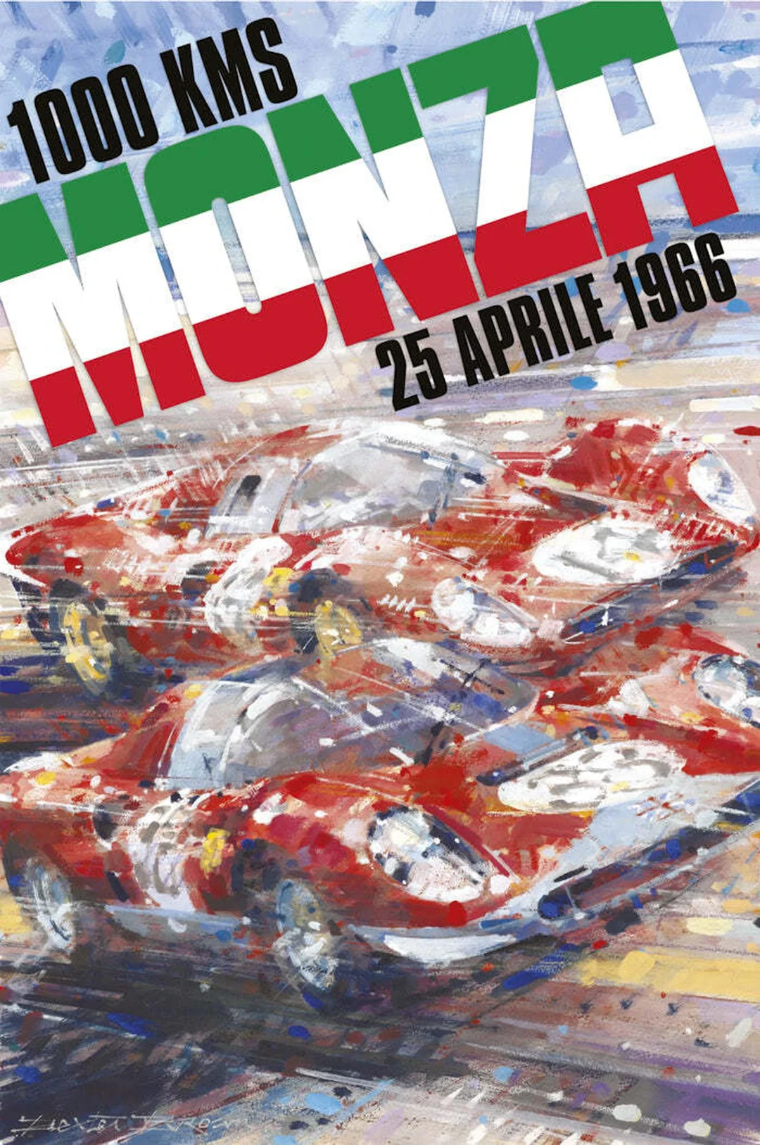 1966 Monza 1000 kms Poster