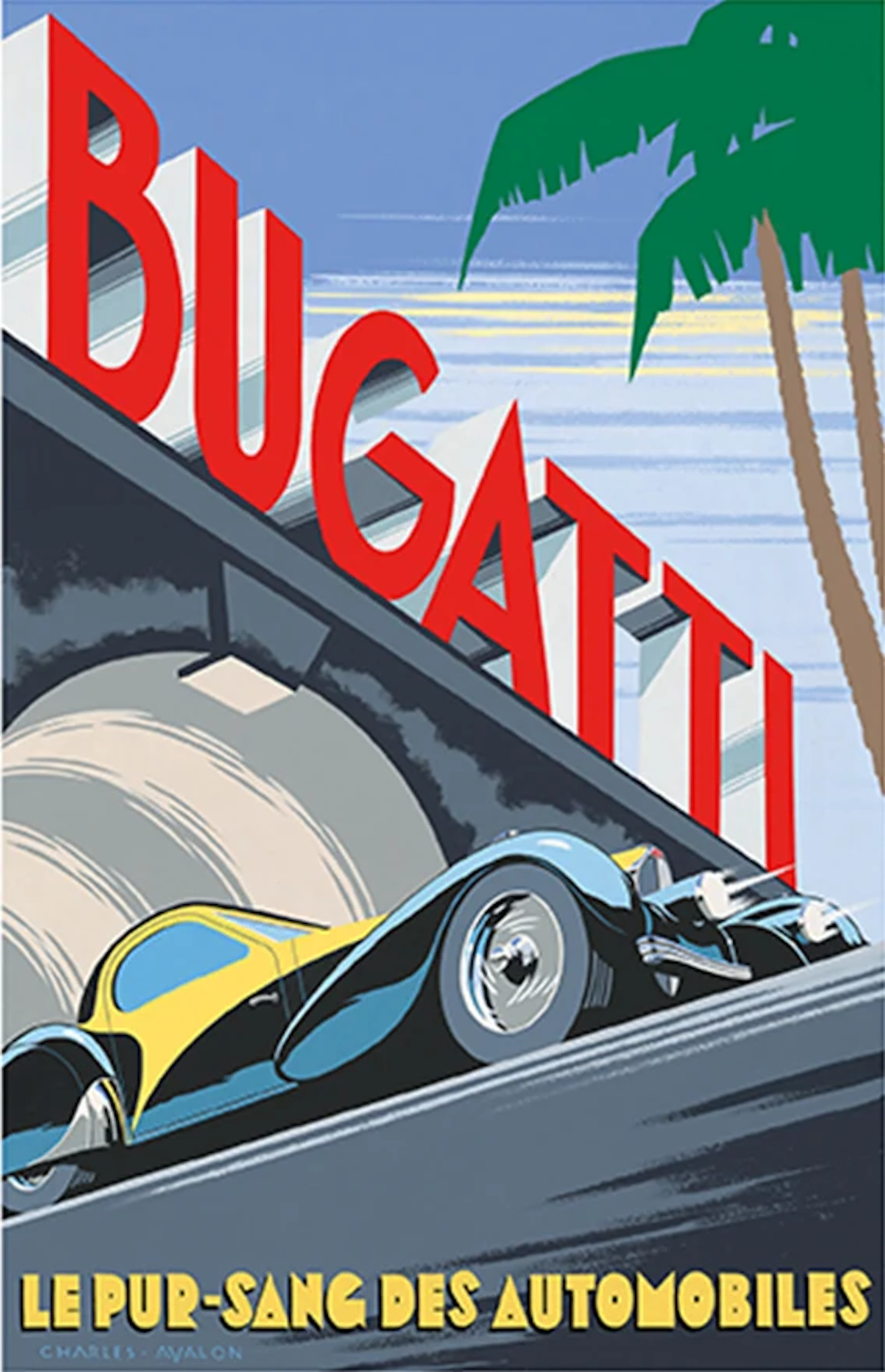 Bugatti Type 57 Atalante Poster