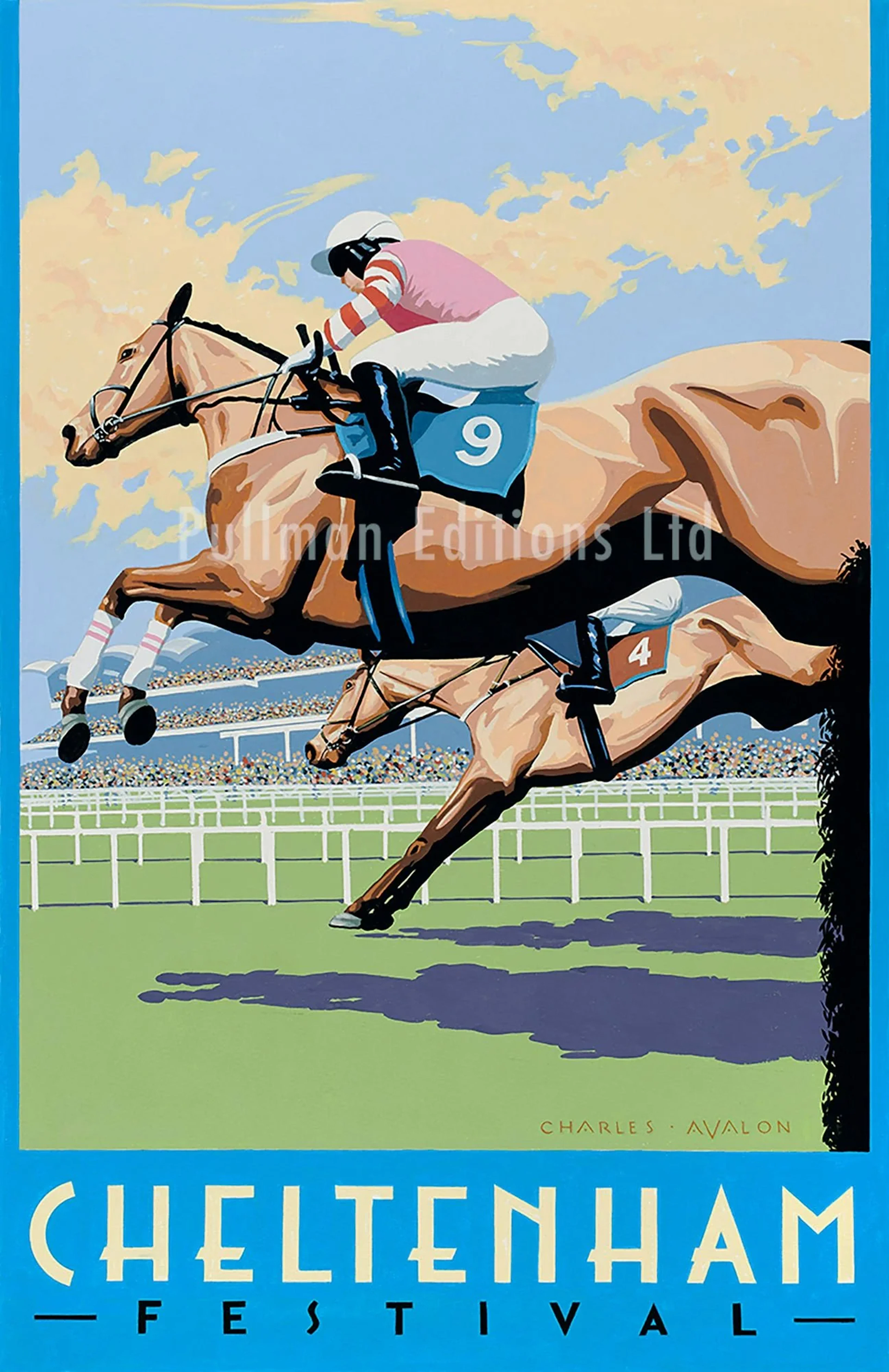 Cheltenham Festival - The Cheltenham Charge Poster