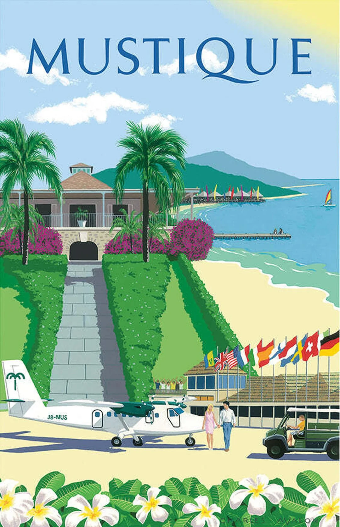 Mustique Poster