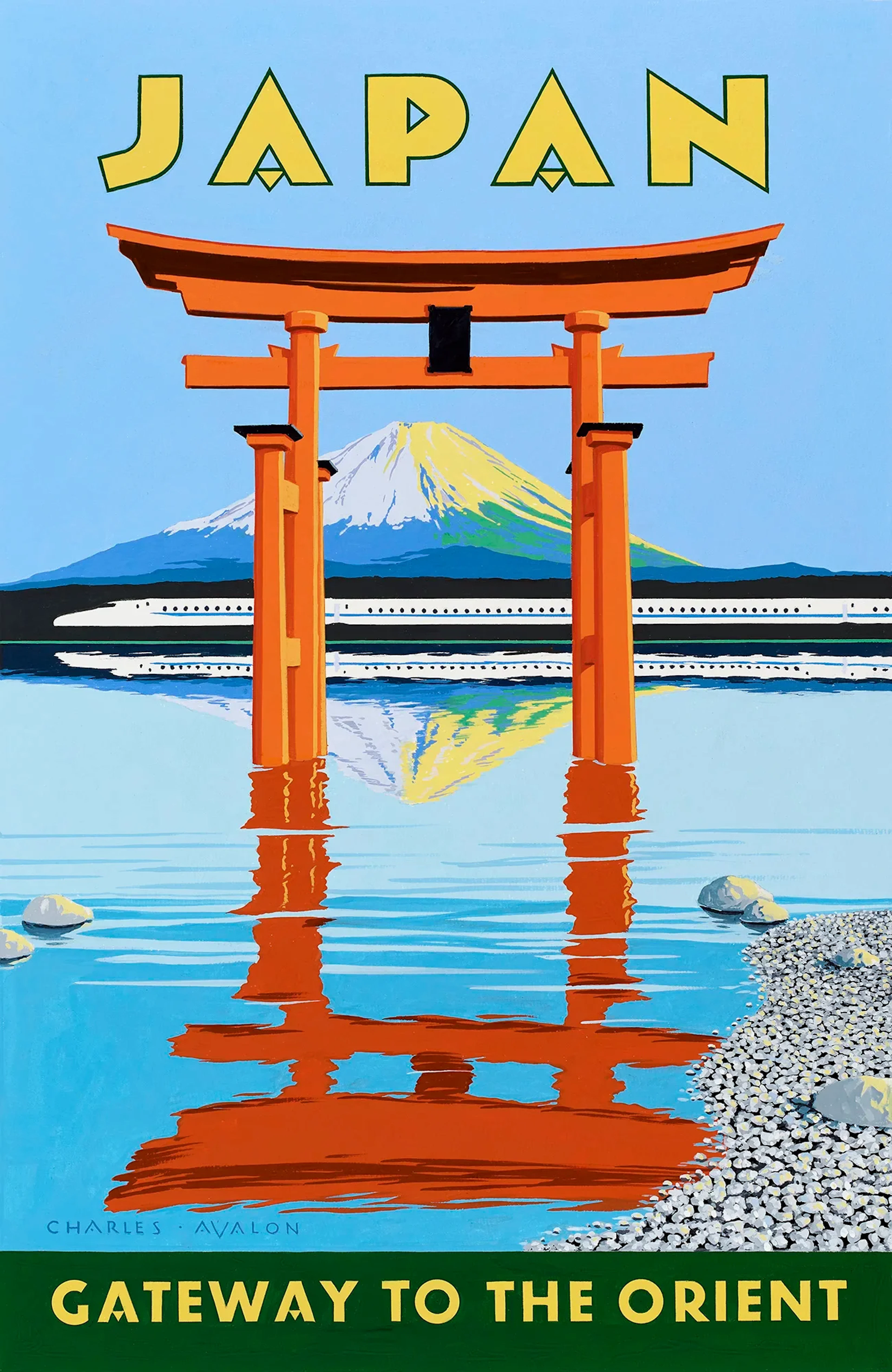 Japan - Gateway to the Orient Poster