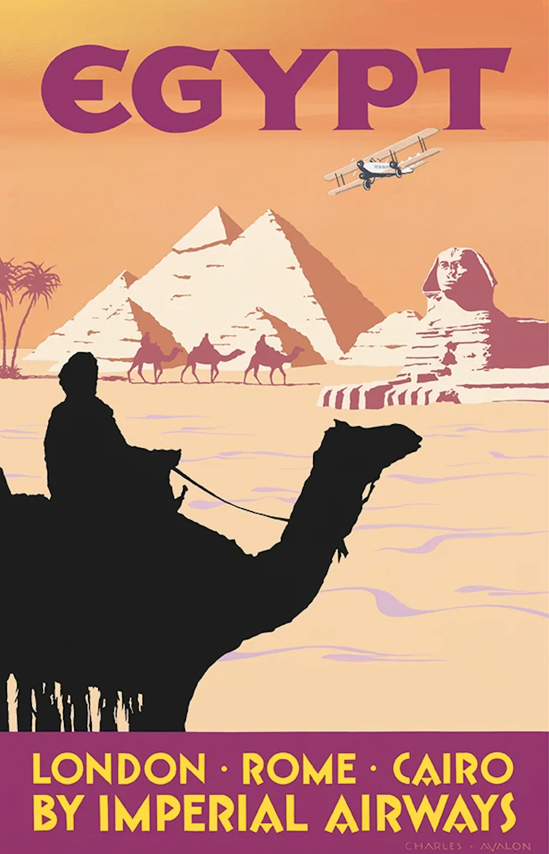 Egypt - Imperial Airways Poster