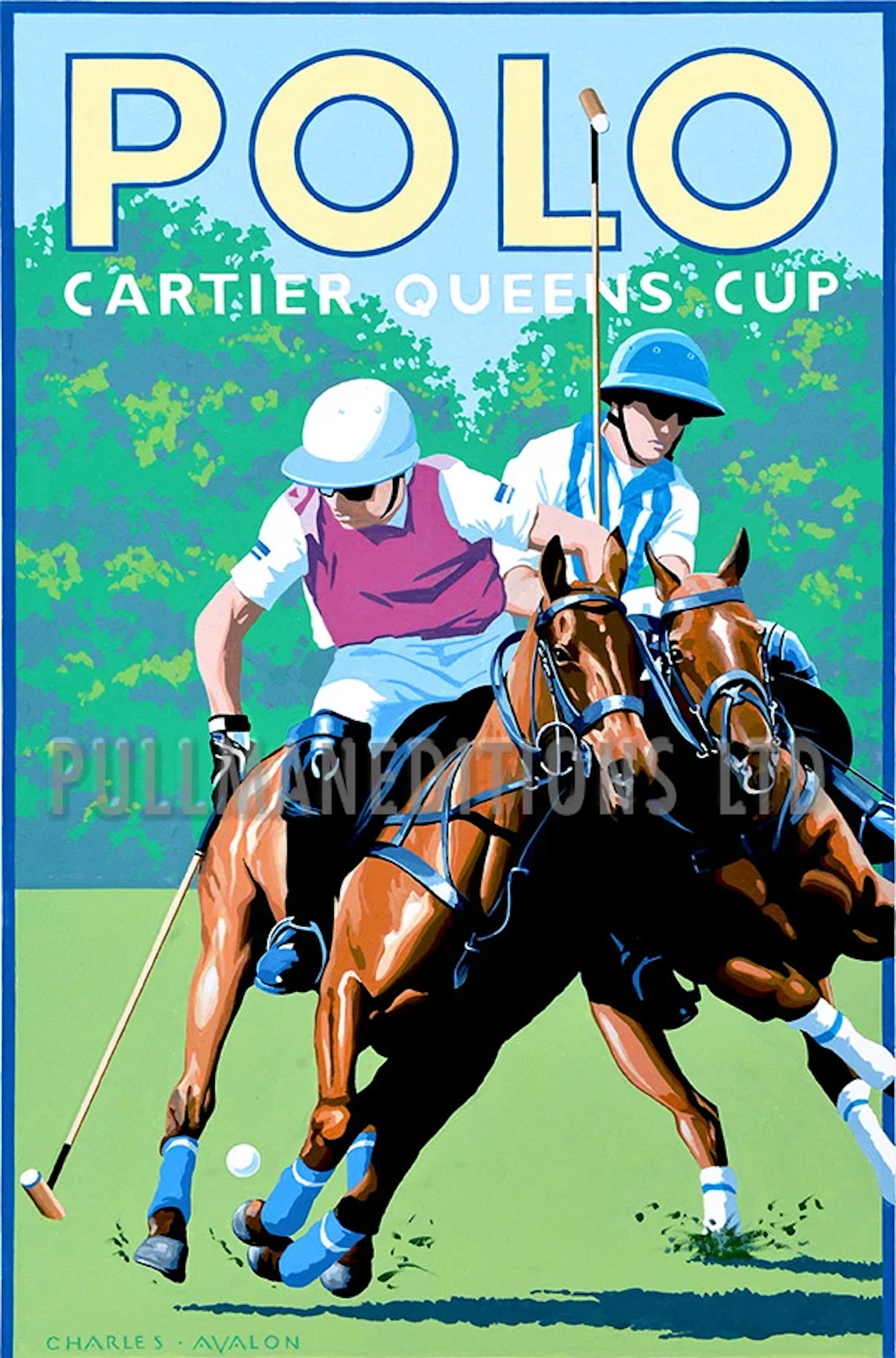 Polo - Cartier Queens Cup Poster