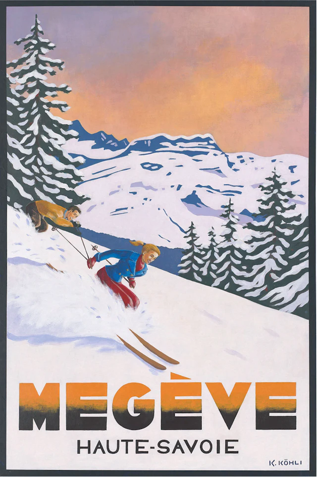 Megève: 'Catch me if you can' Poster