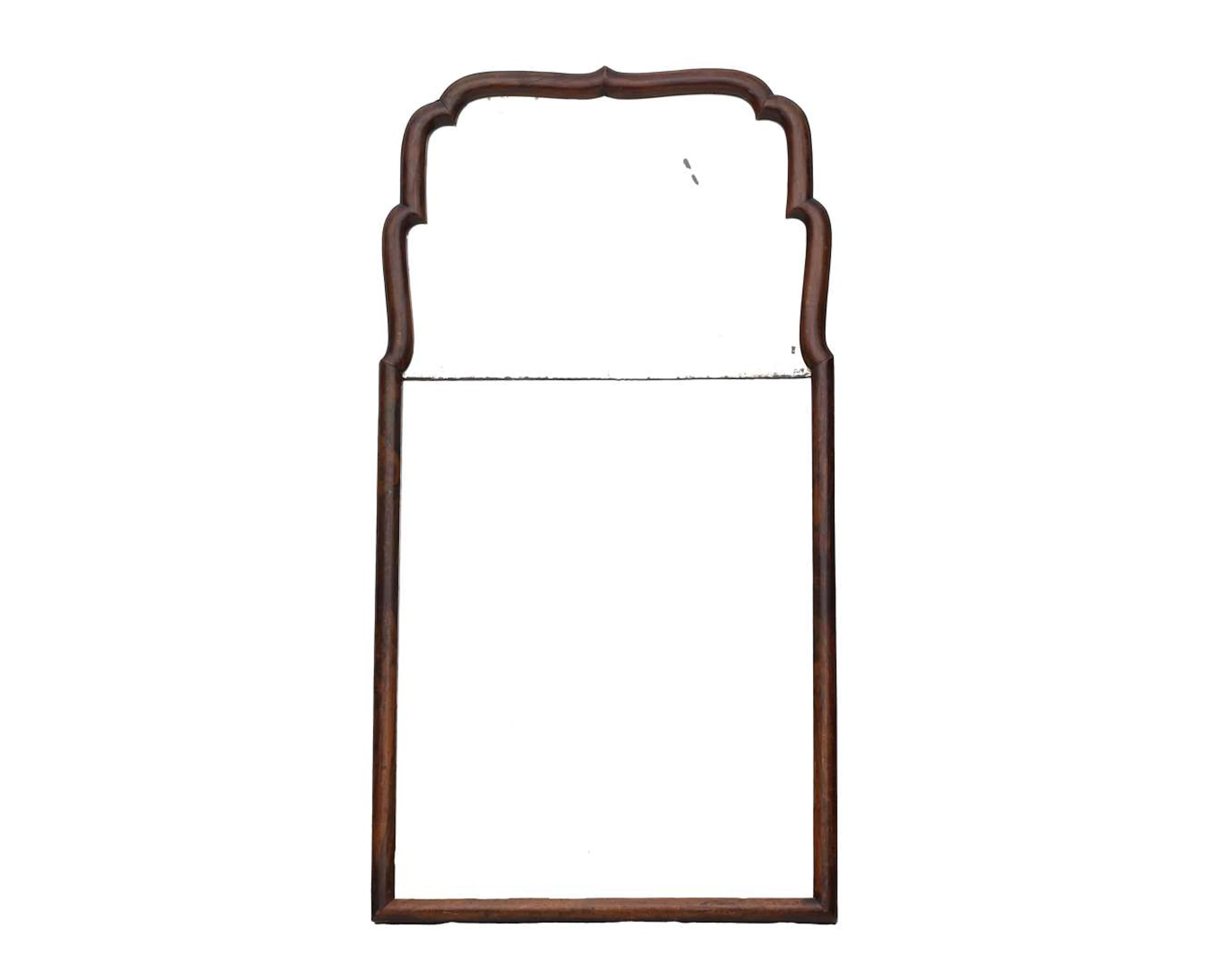 A wooden Soest mirror, Holland, c. 1800