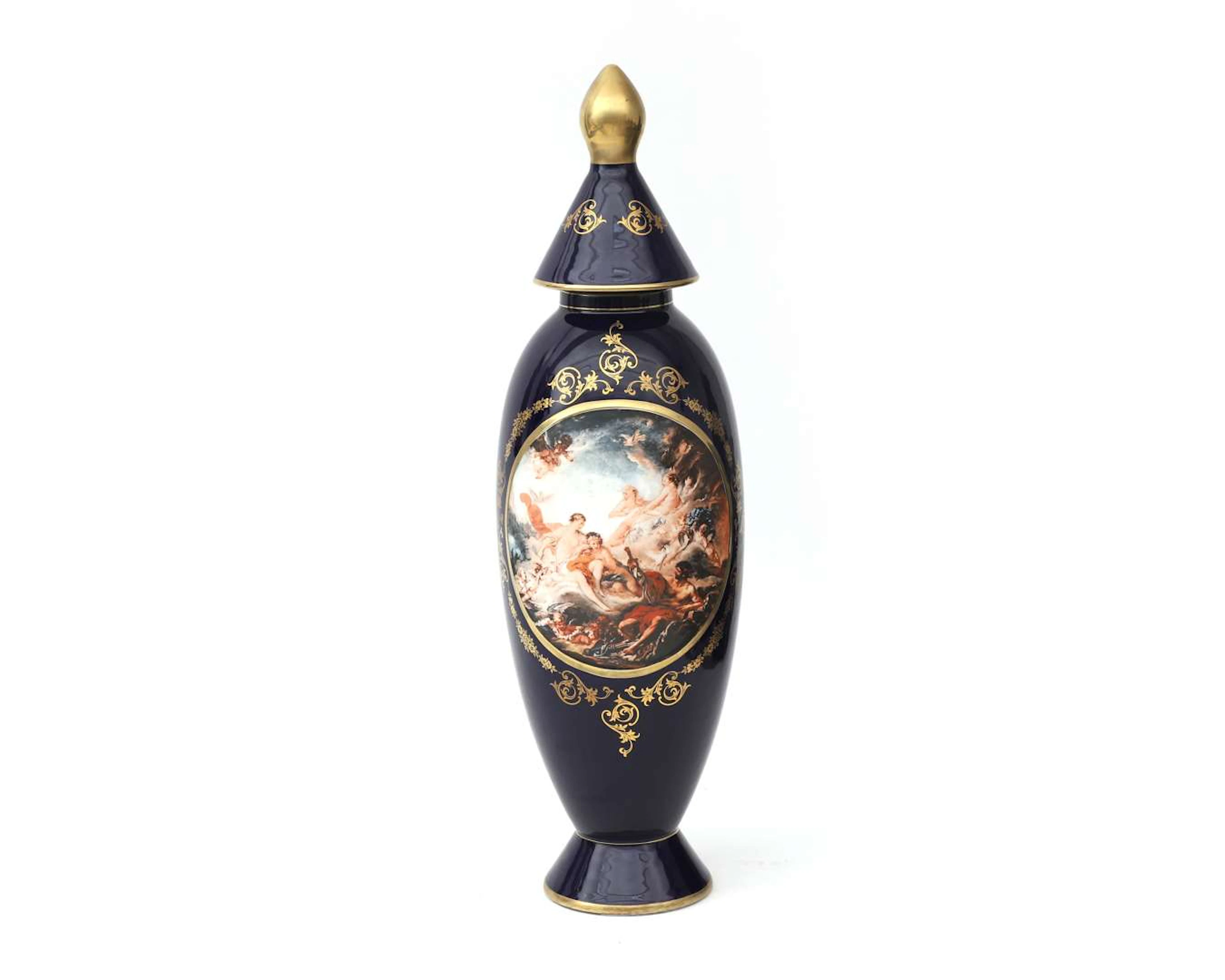 A ceramic urn in the Sèvres style, France, 20th century
