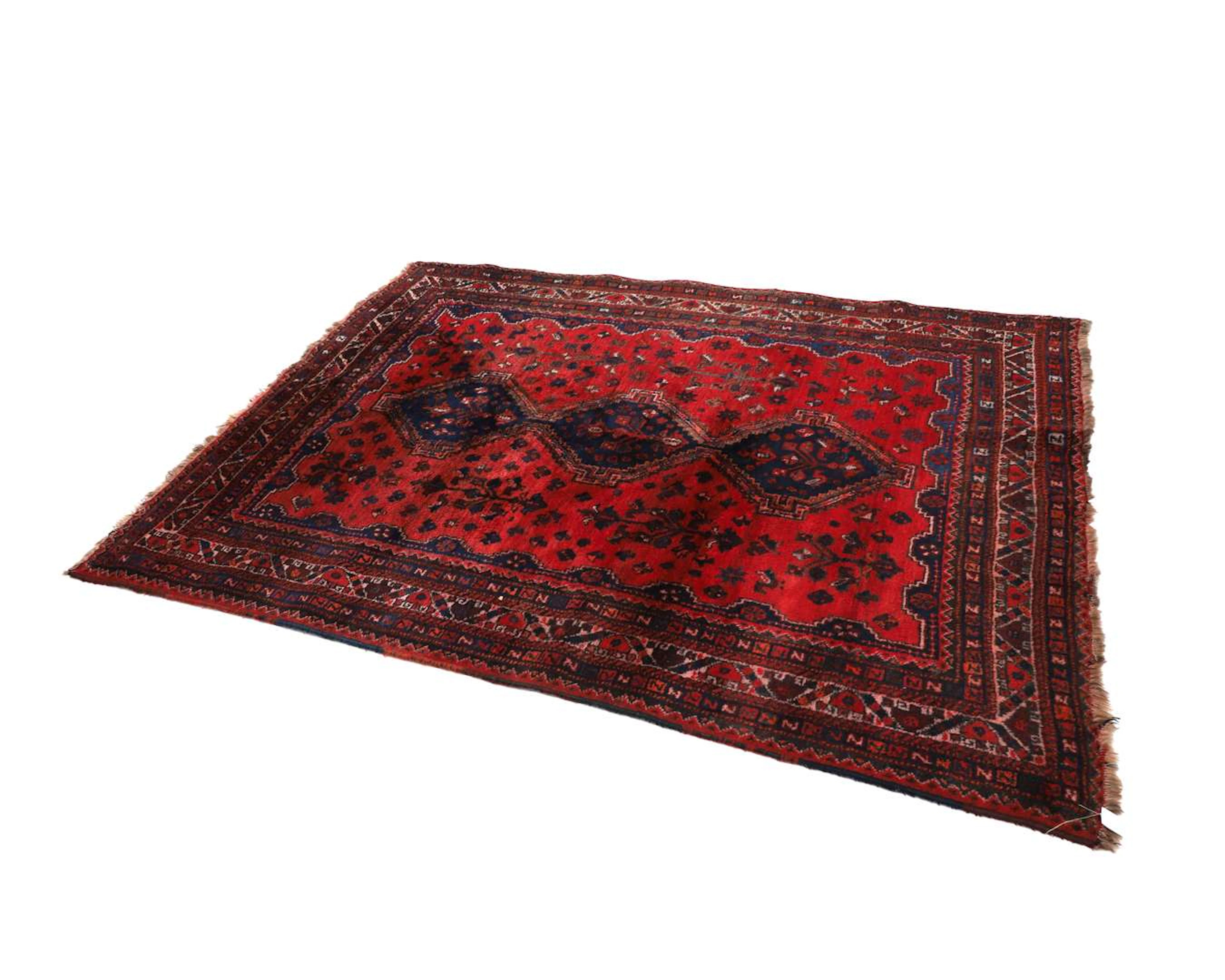 An Oriental carpet, 255 x 184 cm.