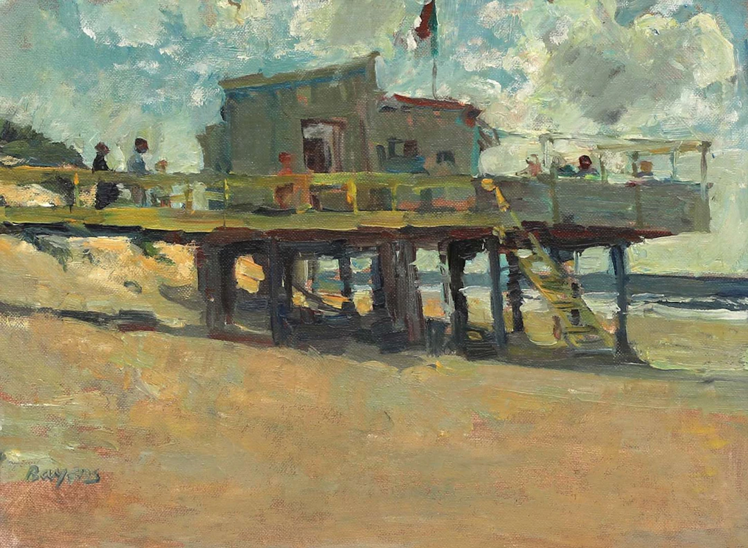 Hans Bayens (1924–2003), ‘Beach Hut’