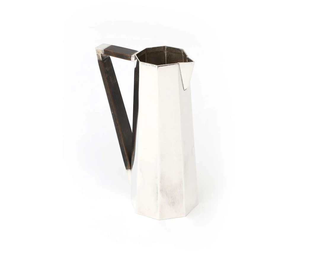 A silver jug, Italy, Florence, 20th century