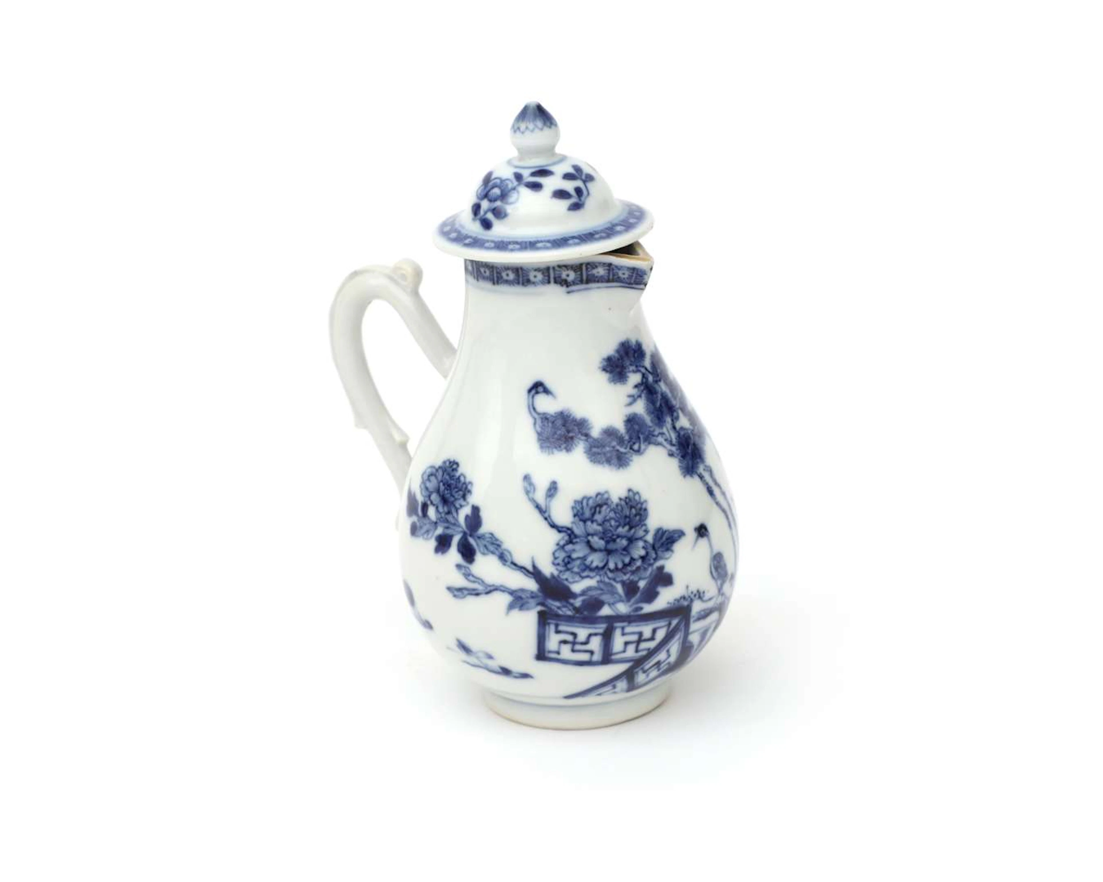 A porcelain cream jug, China, 18th century