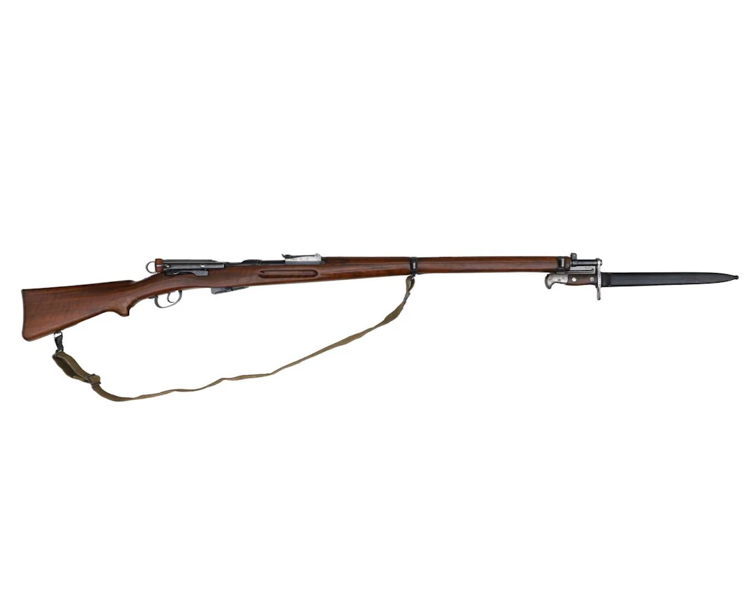 A Schmidt-Rubin bolt-action rifle, model: M1889, manufactured by: