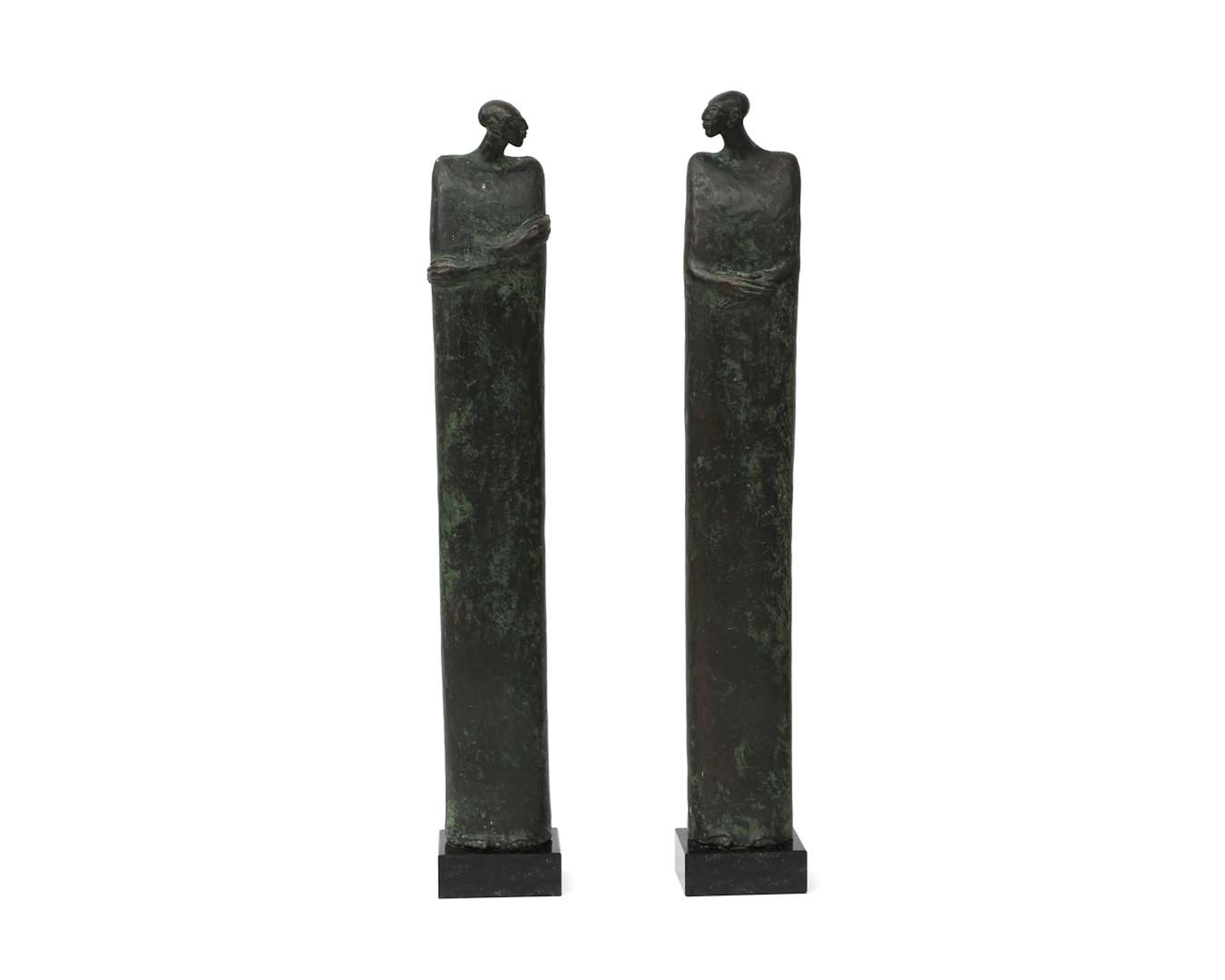 Tjikkie Kreuger (1941–2017), Two Standing Figures