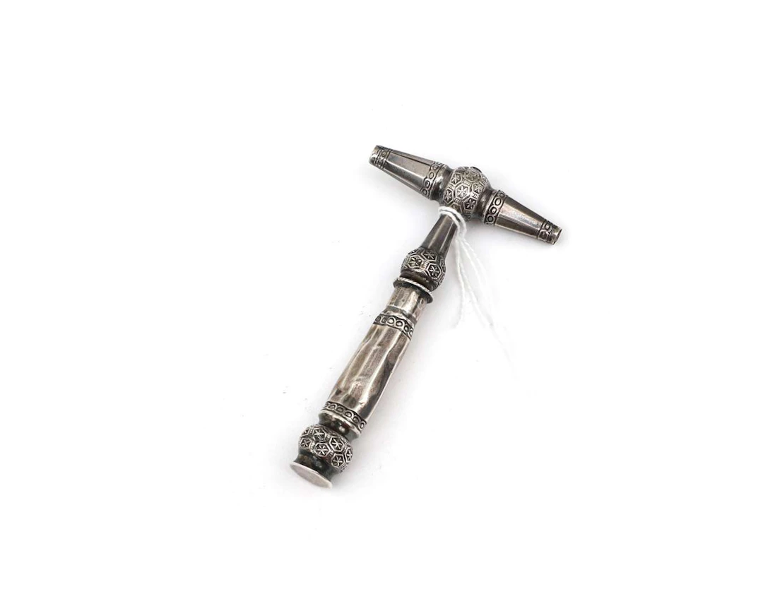 A second-grade silver corkscrew, Netherlands, 19th century