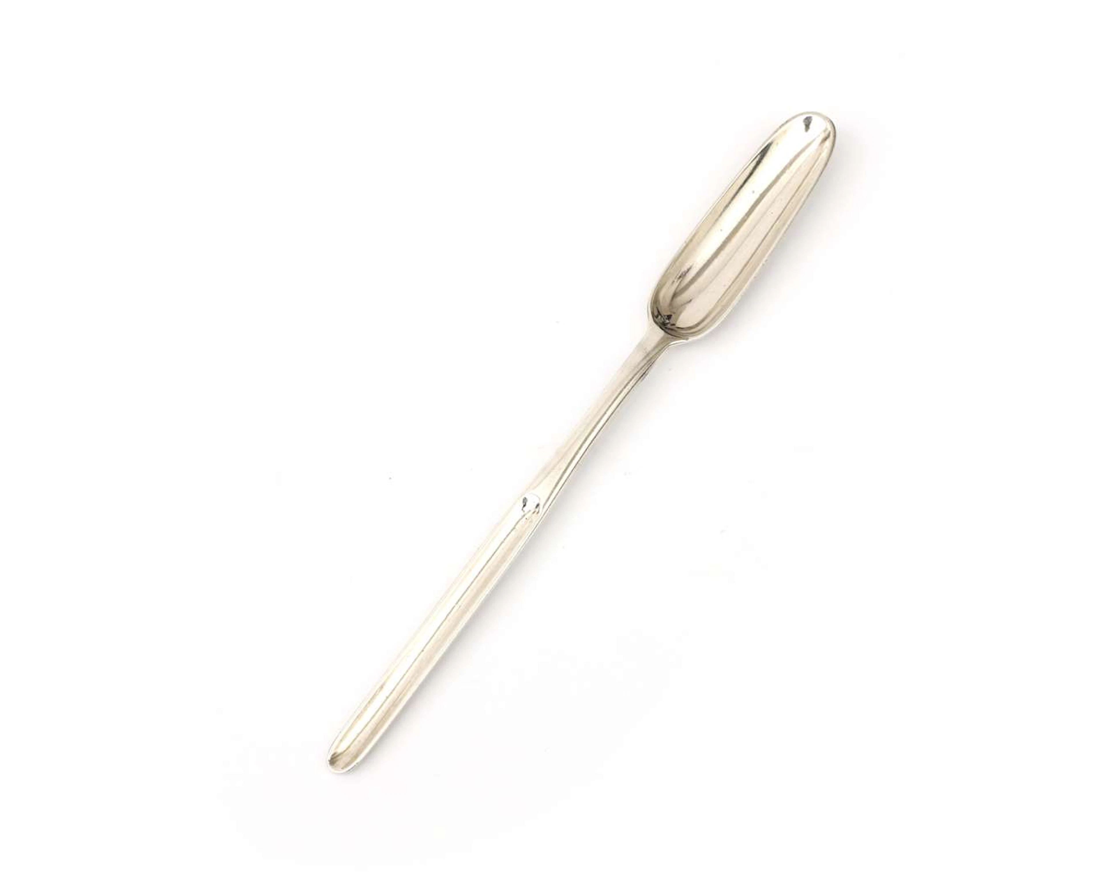 A silver bone drill, England, London, 1741