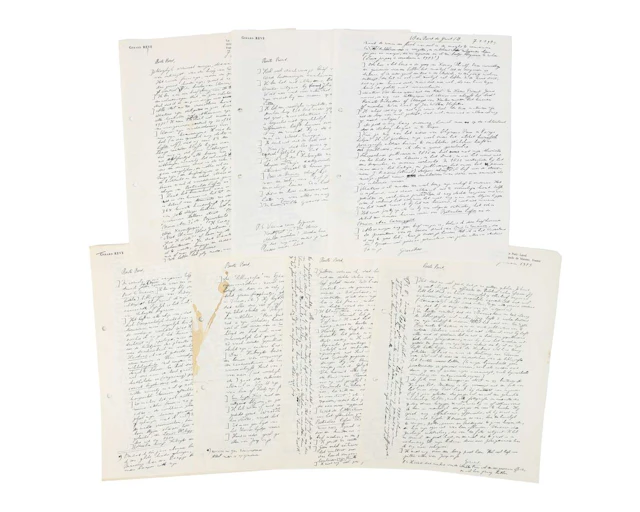 Gerard Reve – 6 original handwritten letters on 8 sheets, mostly written