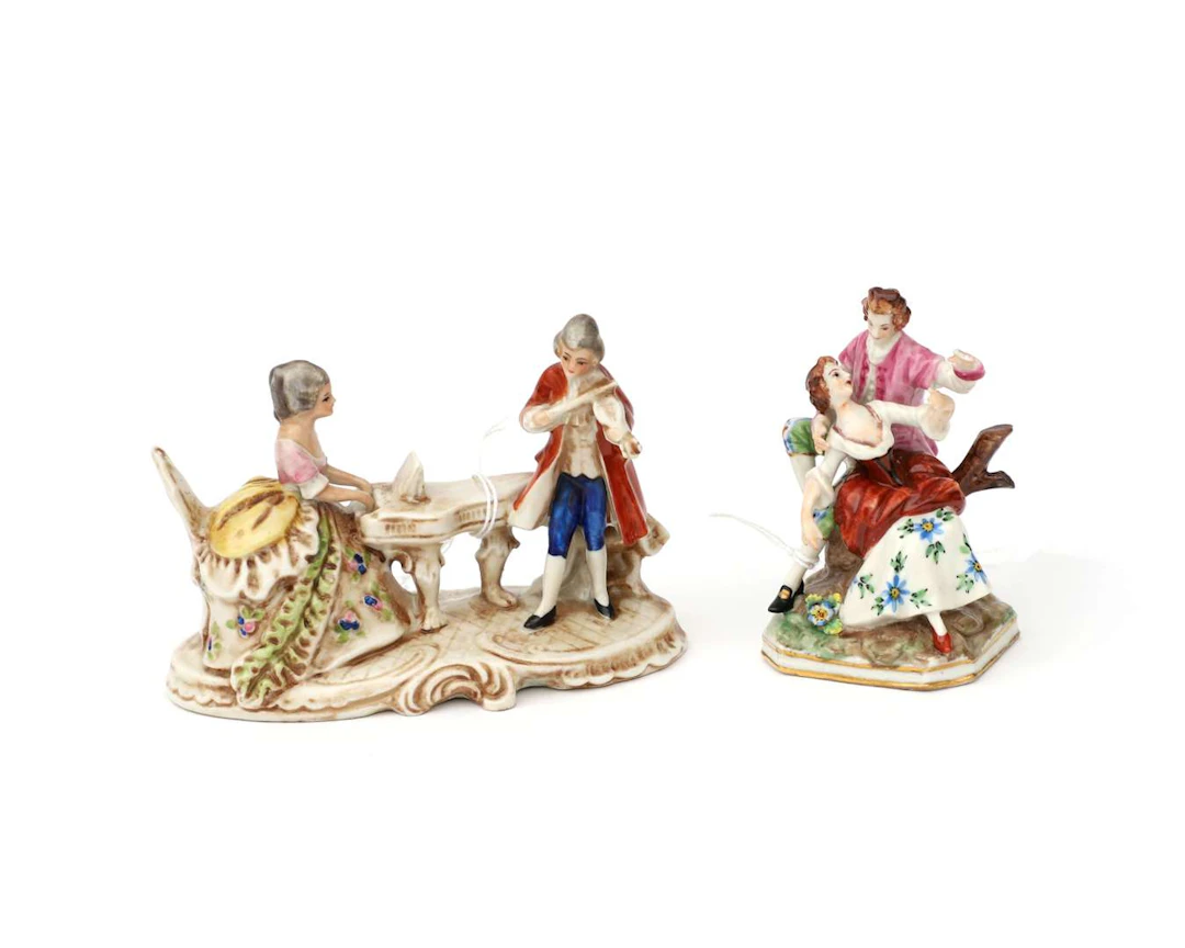 Two porcelain figurines, 20th century