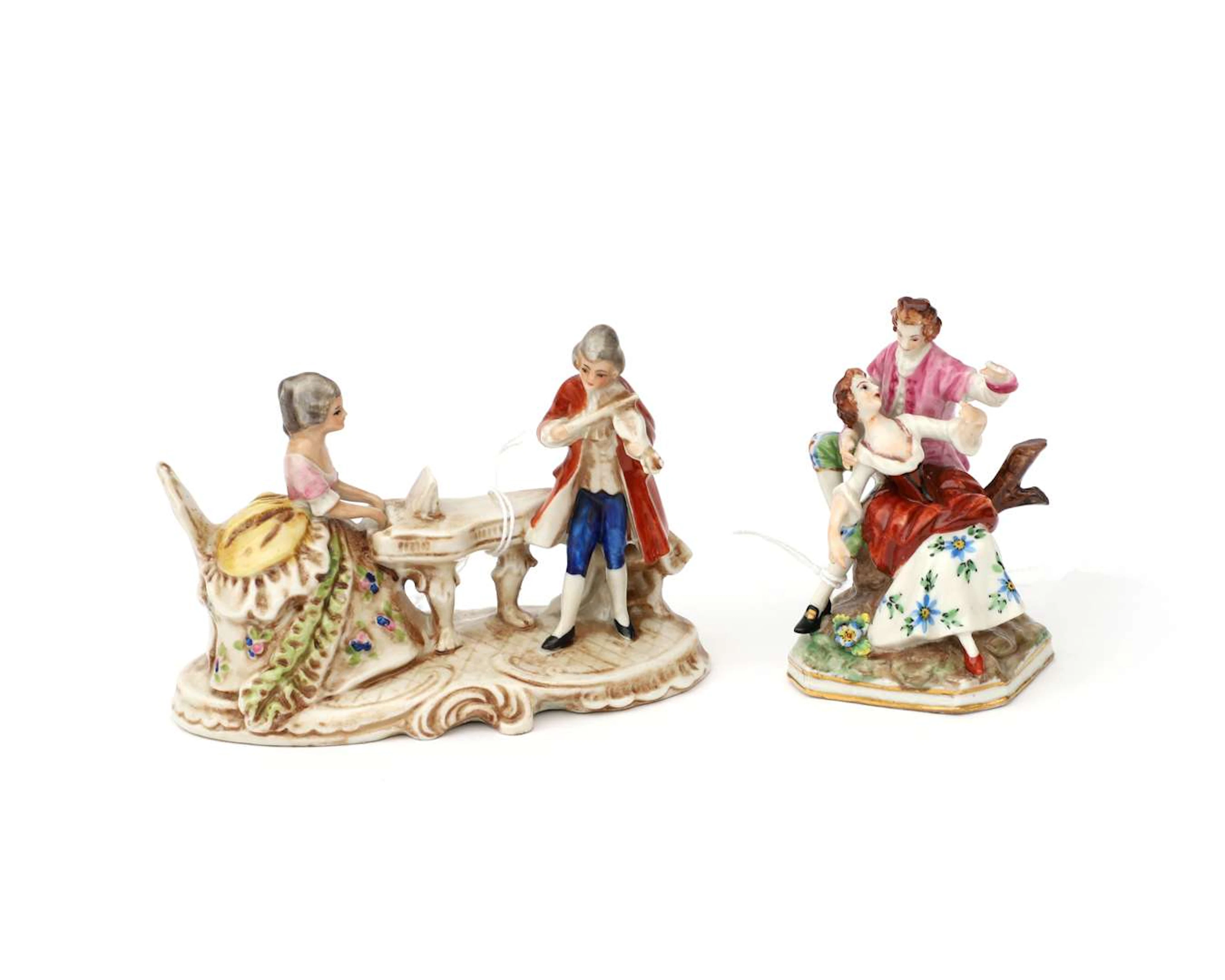 Two porcelain figurines, 20th century