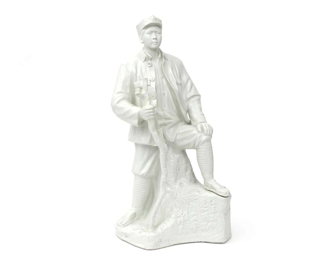 A porcelain statue of Mao Zedong, China, 20th century