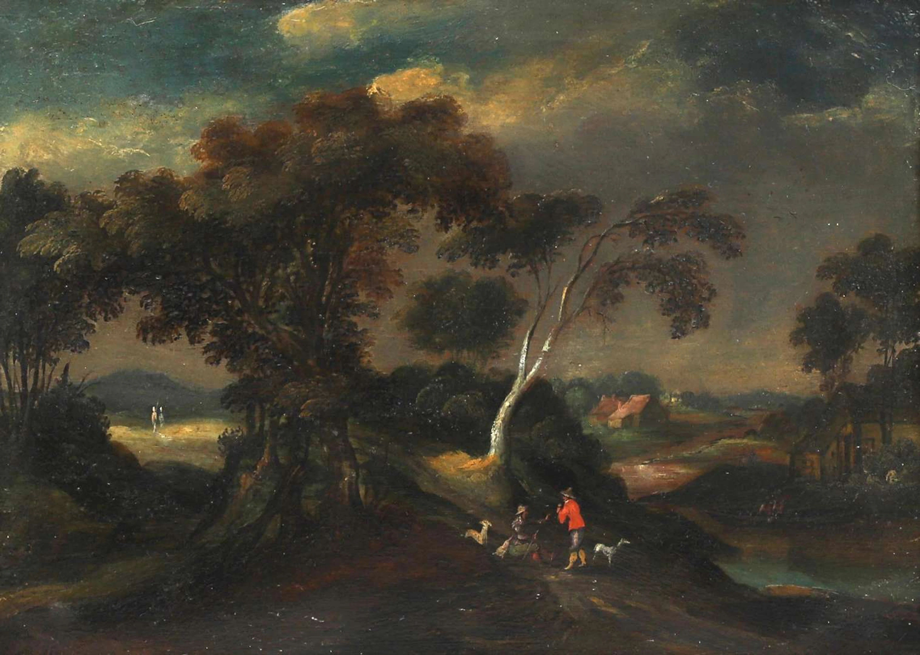 Flemish School, 17th century, attributed to Isaack van Oosten (1613–1661)