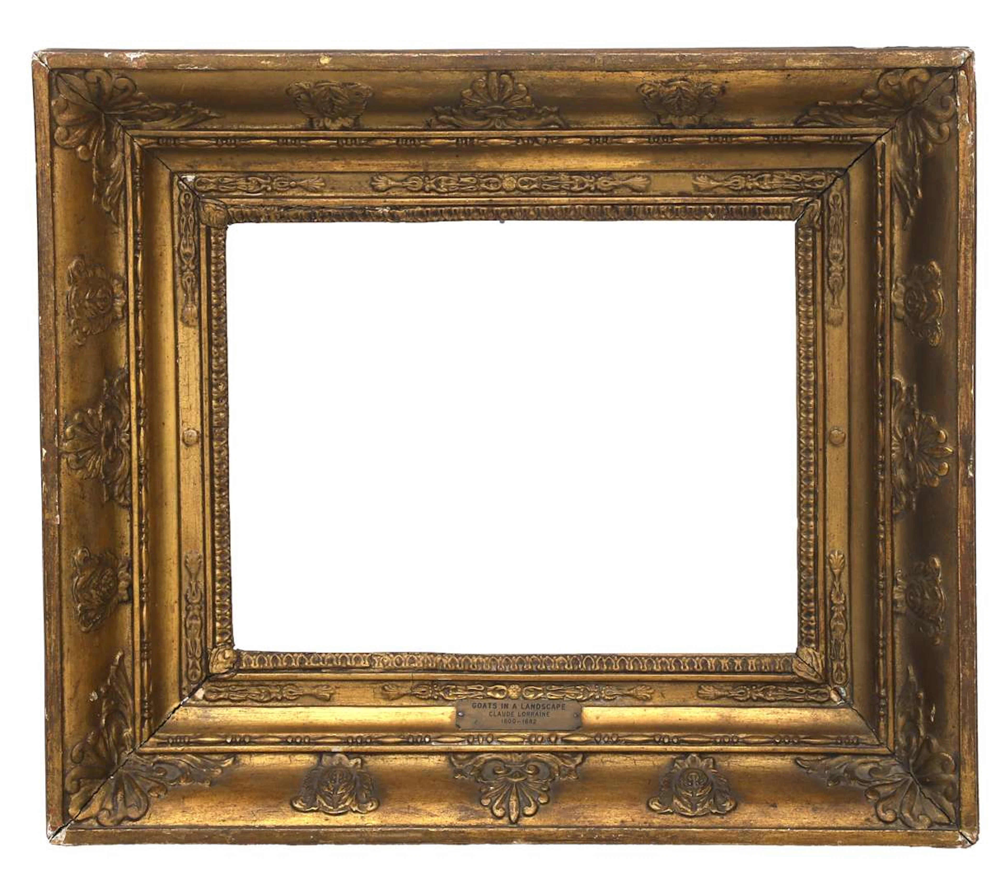 A picture frame, late 19th century