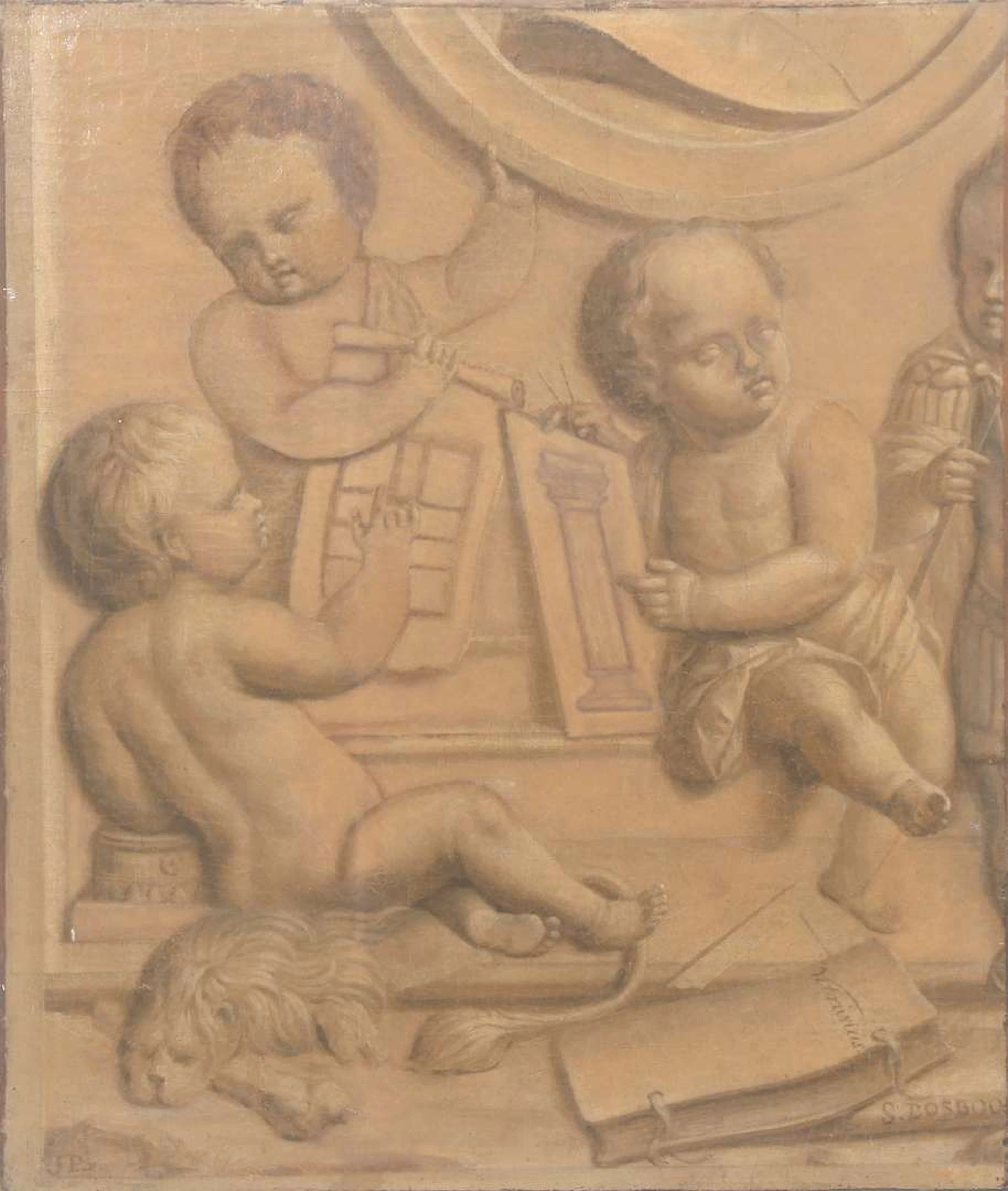 Anoniem, 20ste eeuw, in de stijl van Jacob de Wit (c.1695-1754)