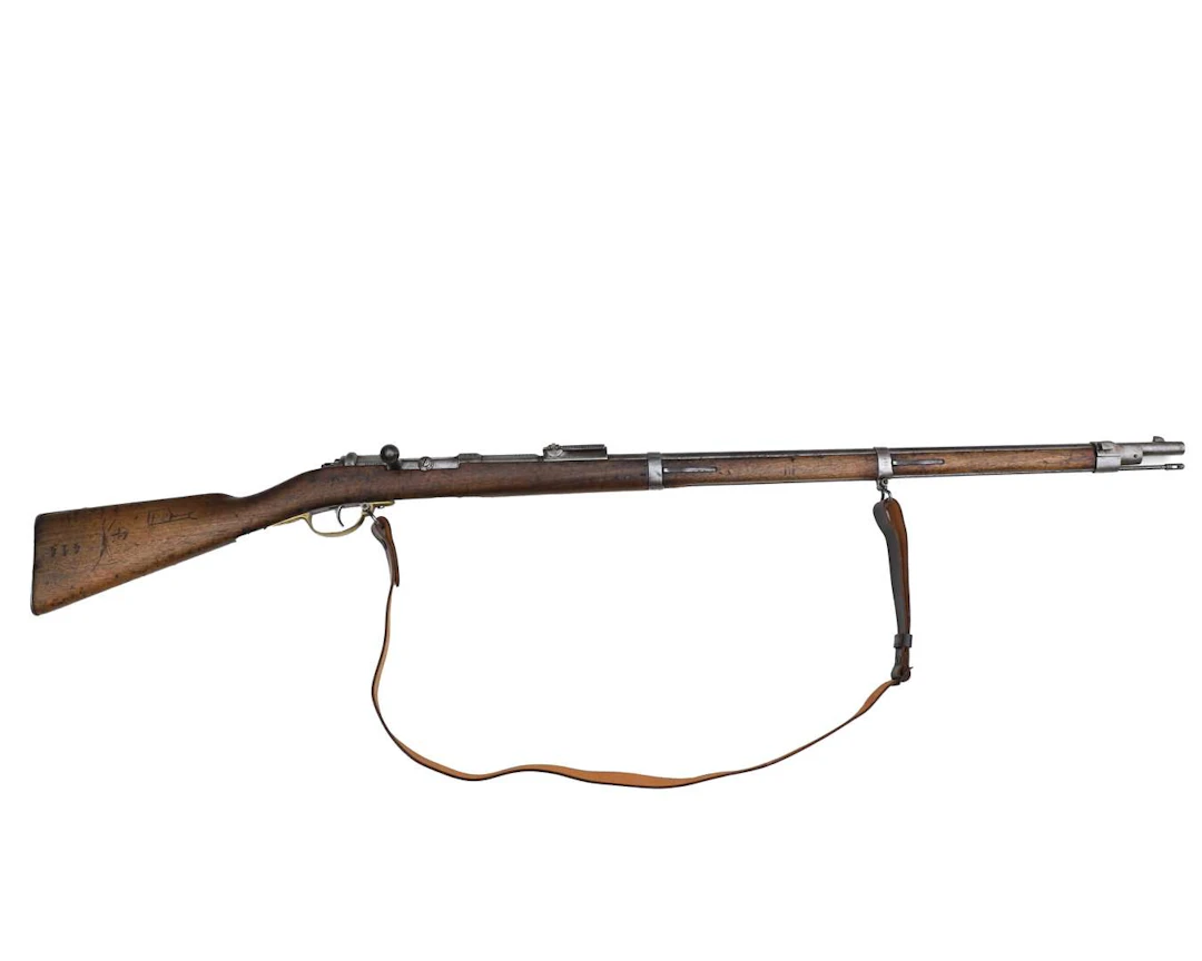 A Mauser bolt-action infantry rifle, model: 1871, manufactured by: