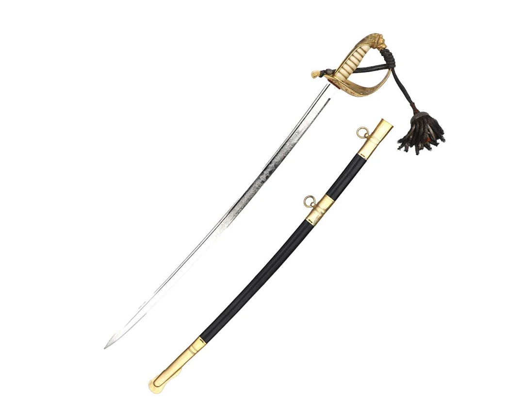 A naval officer’s sabre (‘lieutenant at sea’s sabre’), model: M1882