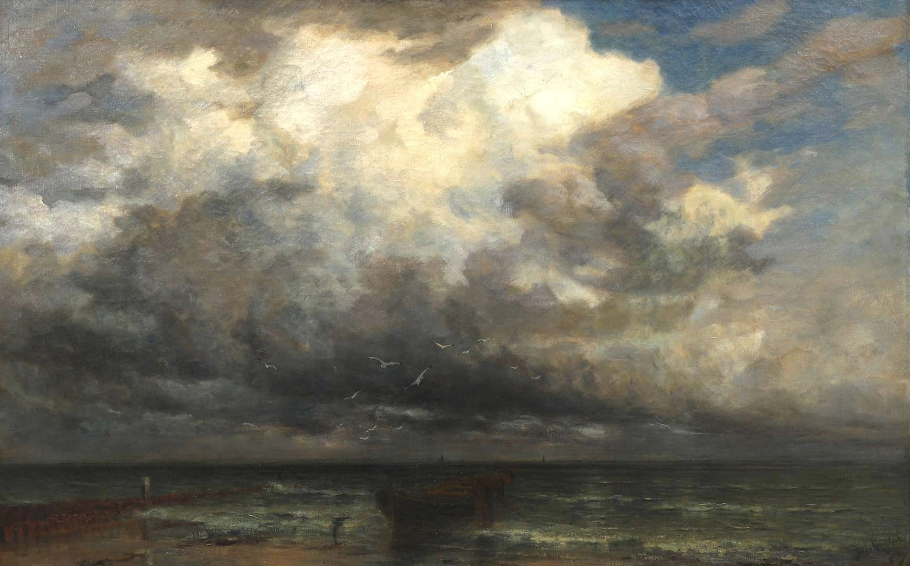 Betzy Rezora Akersloot-Berg (1850-1922), 'Avant l'orage/ Before the