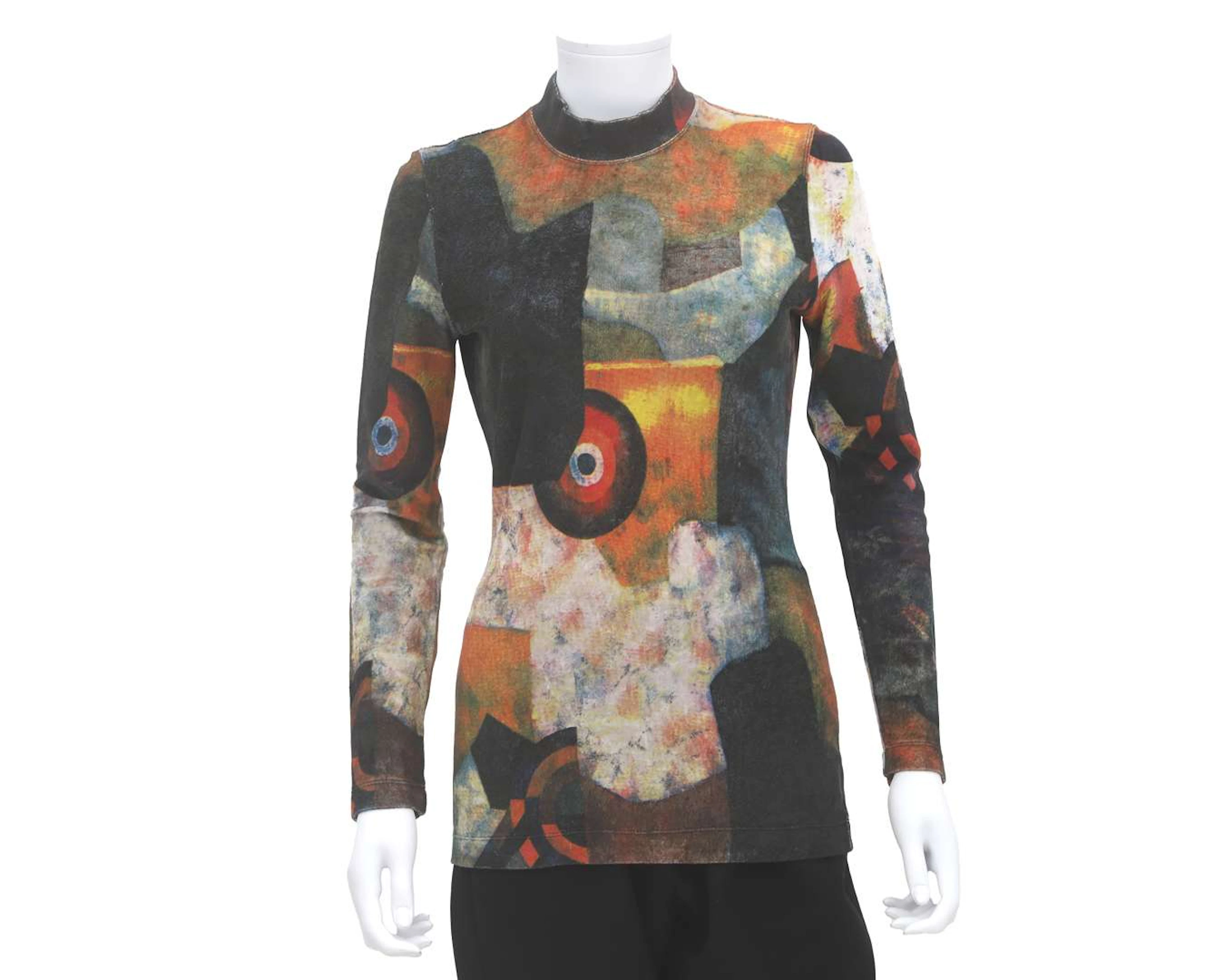 A multicolor Jean Paul Gaultier sweater