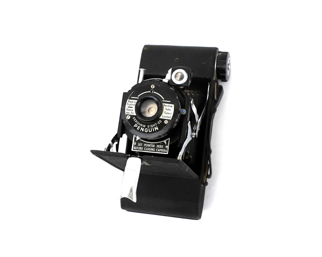 Kershaw Eight-20 King Penguin camera, England, 1951
