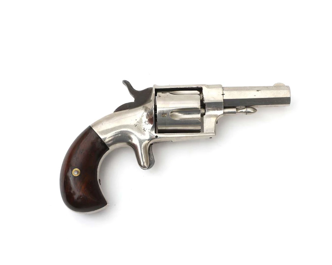 A rimfire revolver, XL No. 4, manufactured by Hopkins & Allen, c. 1875