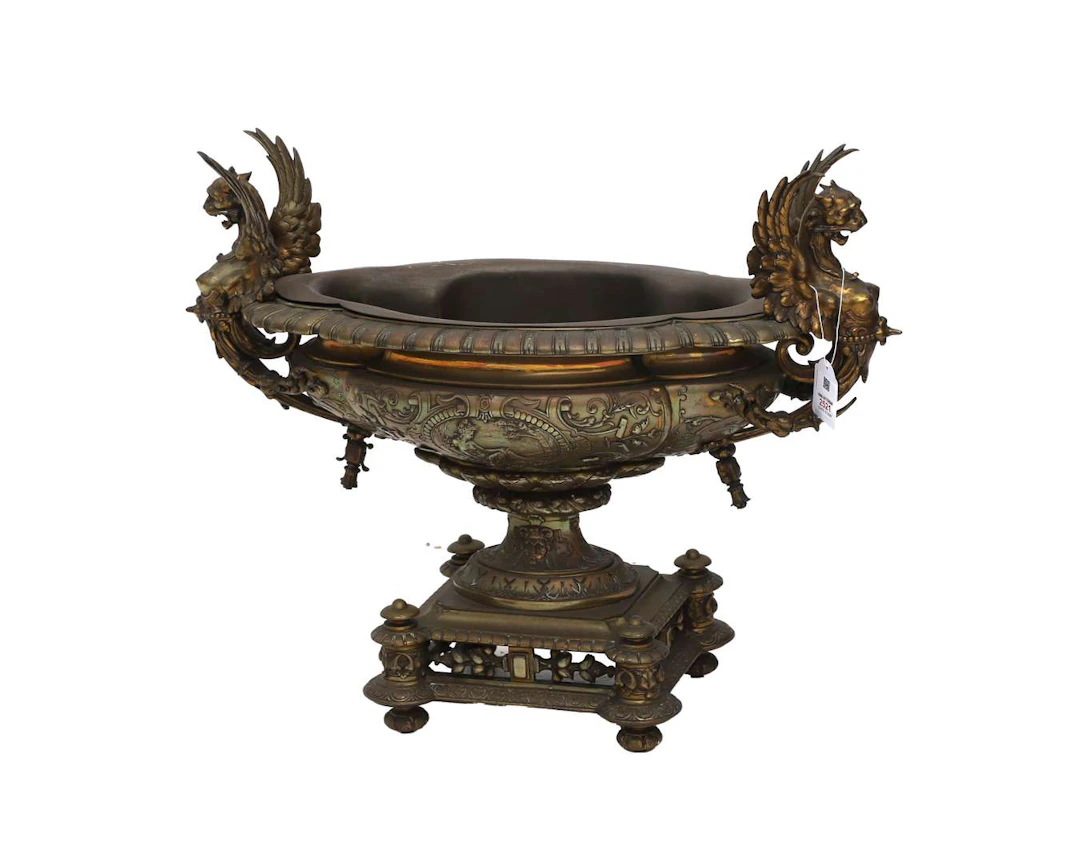 A large Empire-style jardinière, 20th century