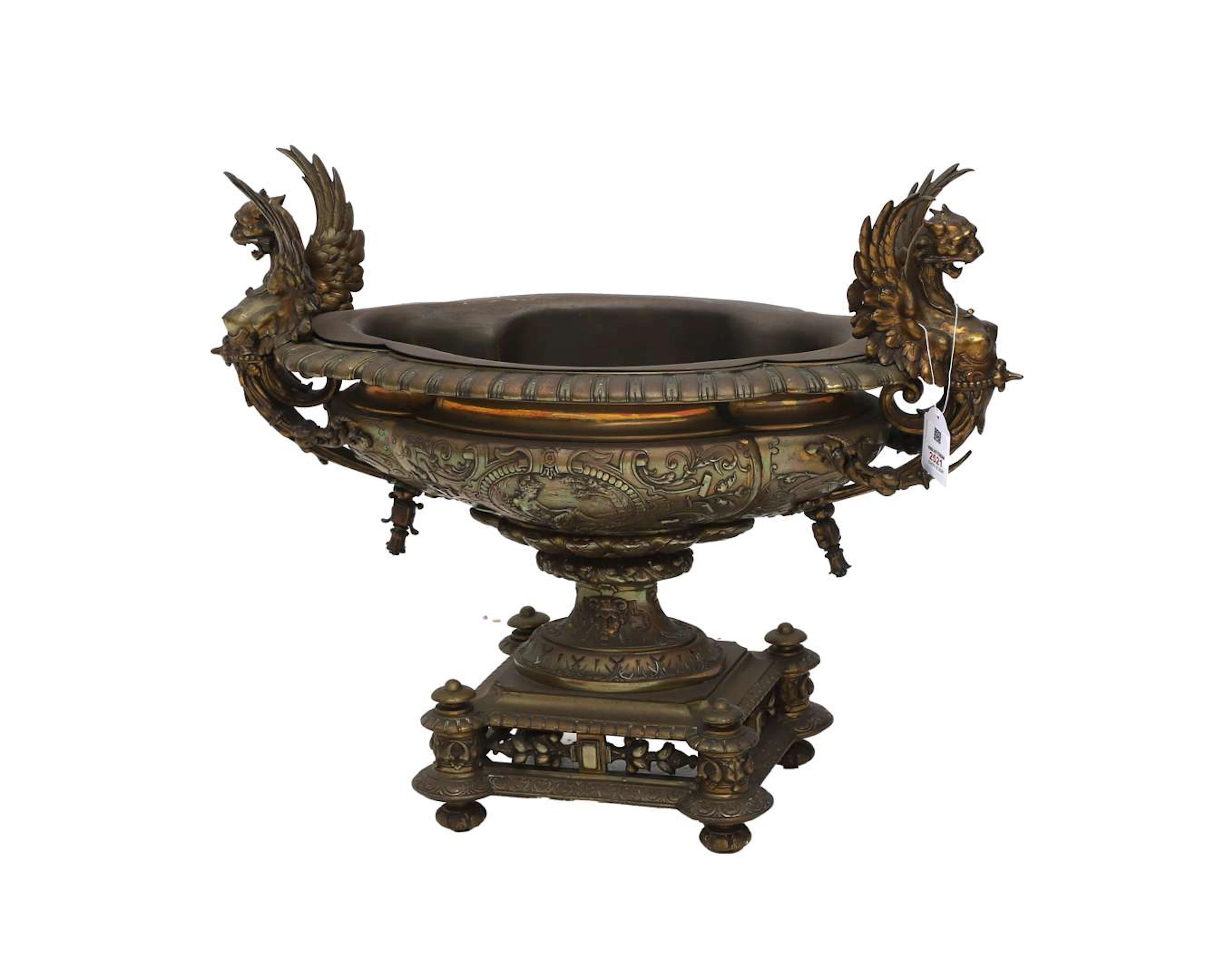 A large Empire-style jardinière, 20th century