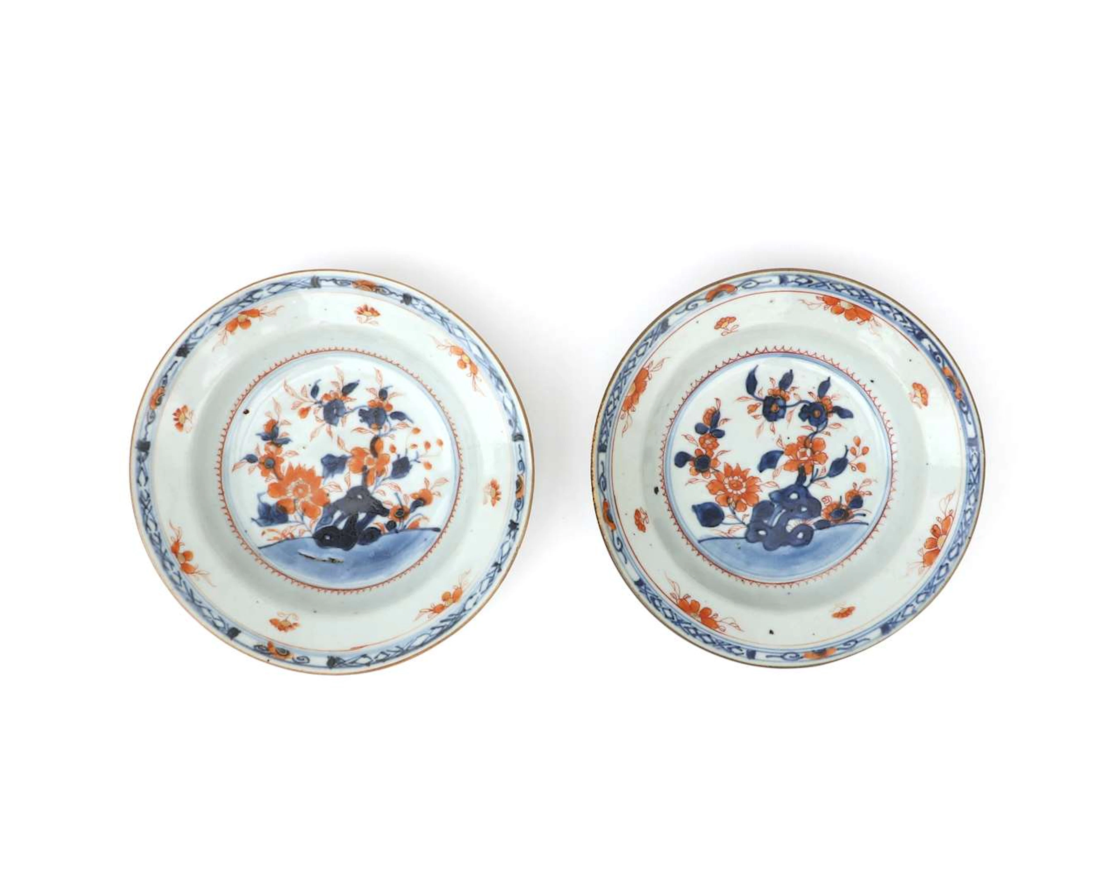 Two porcelain bowls, China, 18th century