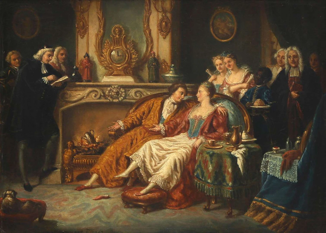Pierre Nolasque Bergeret (1782–1863), an 18th-century French interior