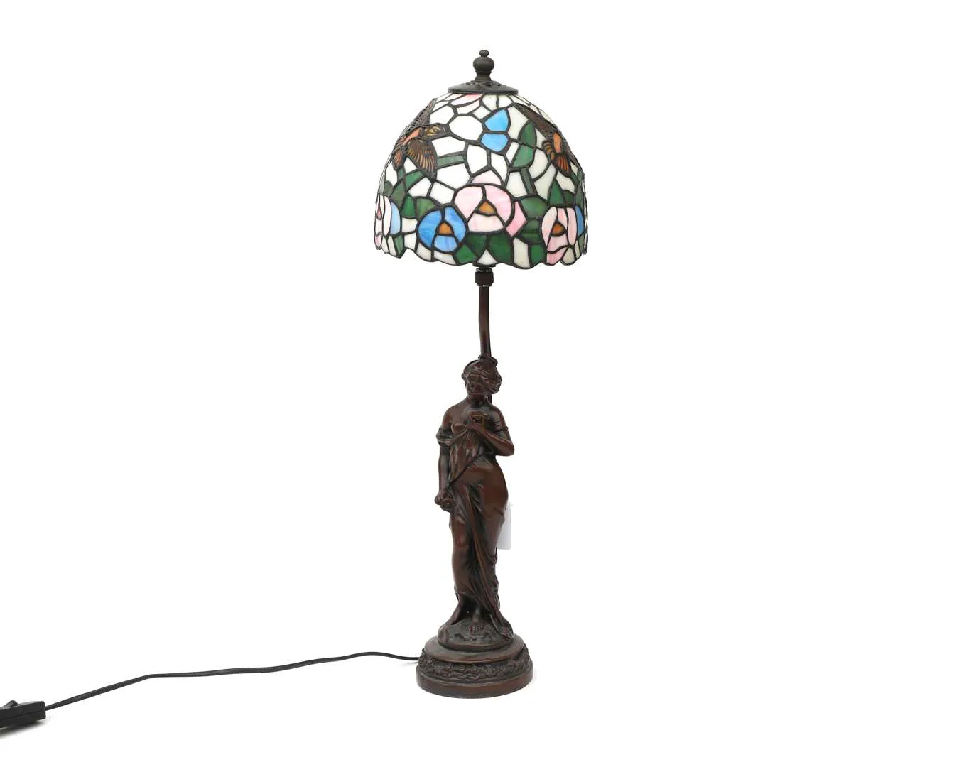 A Tiffany-style table lamp, 20th/21st century