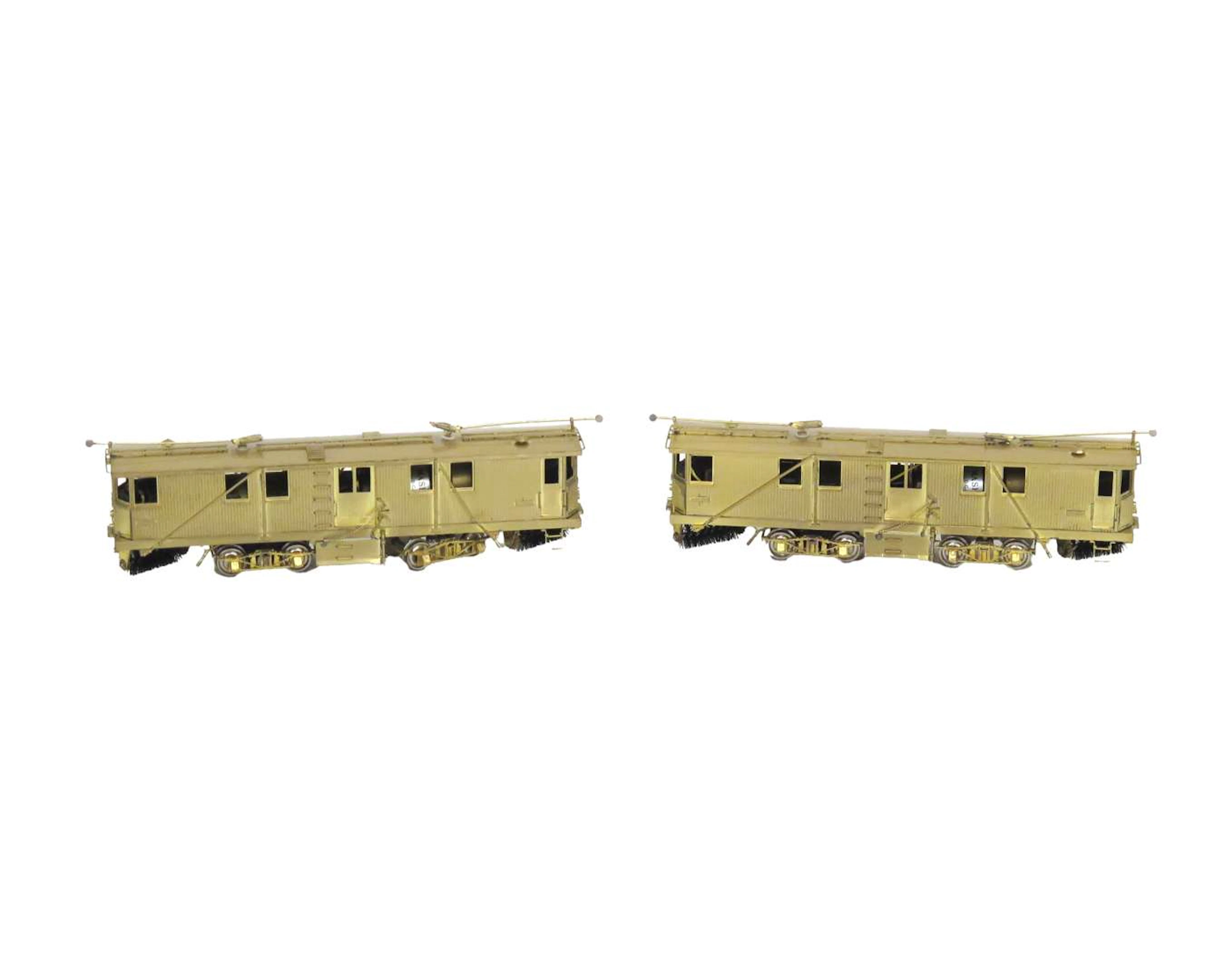 MTS Imports Inc., HO, “Brill” Double-Truck Snow Sweeper (2x), Korea (2)