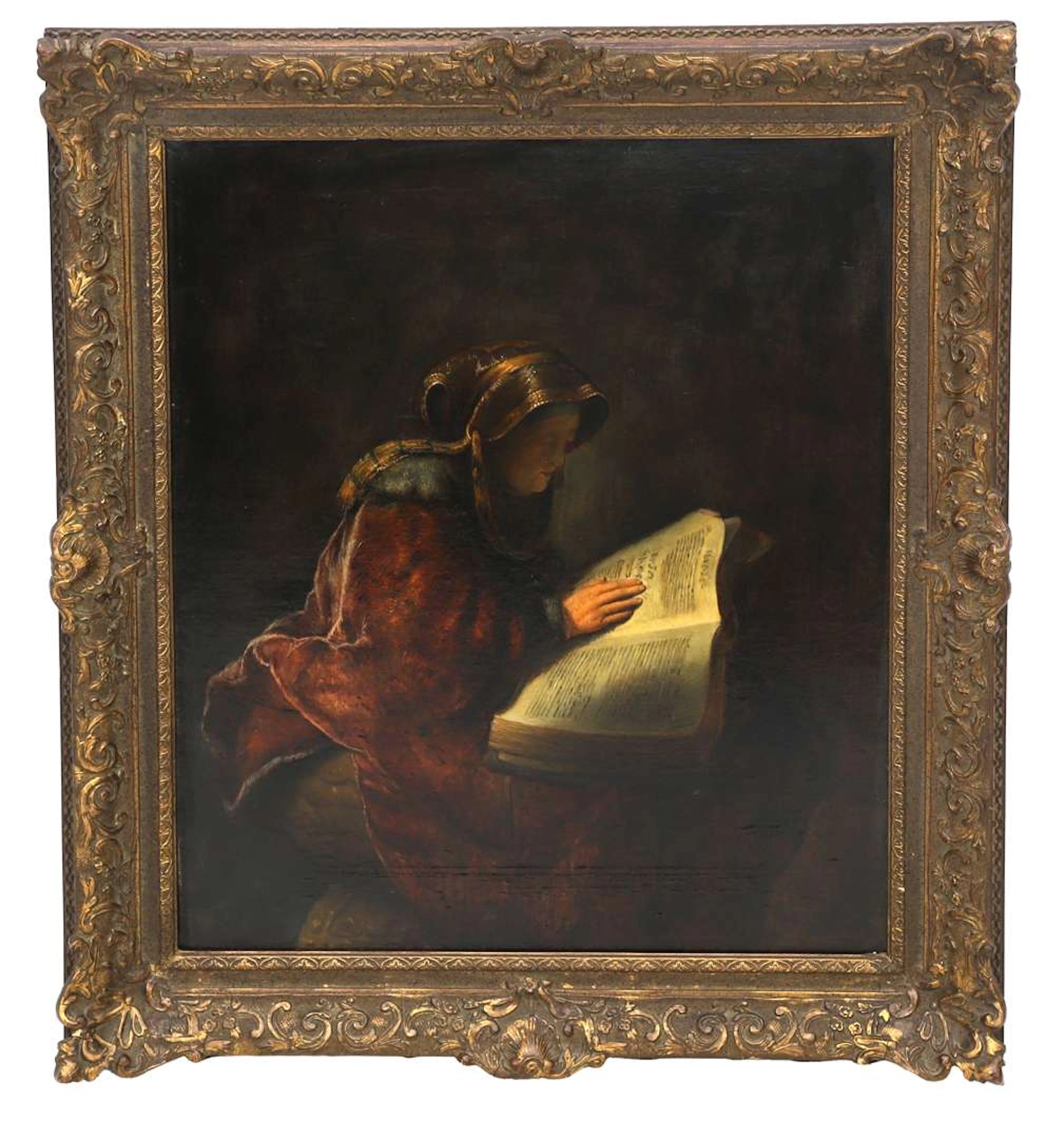 Unknown artist (20th century), copy after Rembrandt (1606–1668)